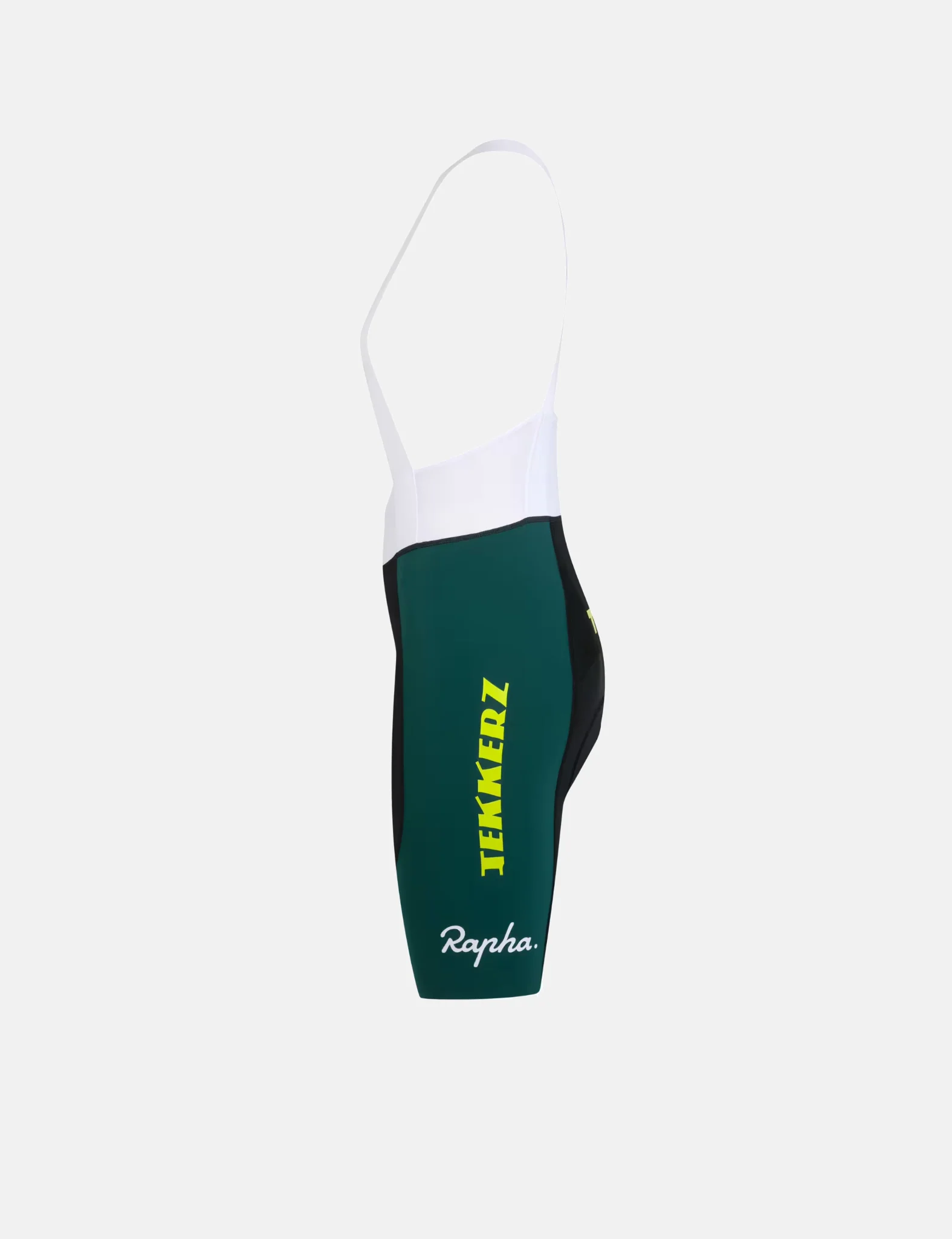 Rapha Tekkerz Women's Pro Team Bib Shorts III - Green/Black - Image 3