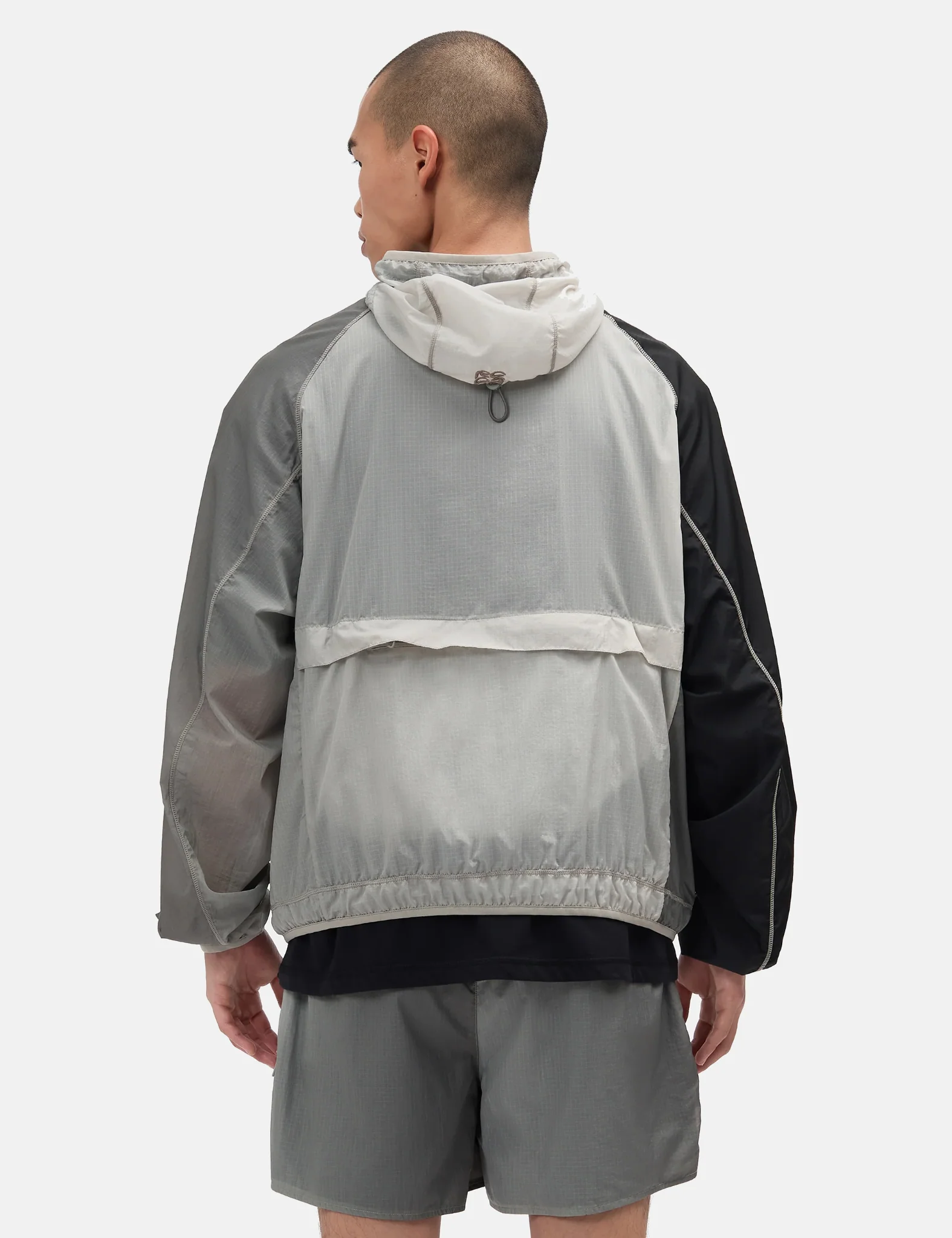 RCOS Griffith Running Jacket -  Fog Grey Gradient - Image 4