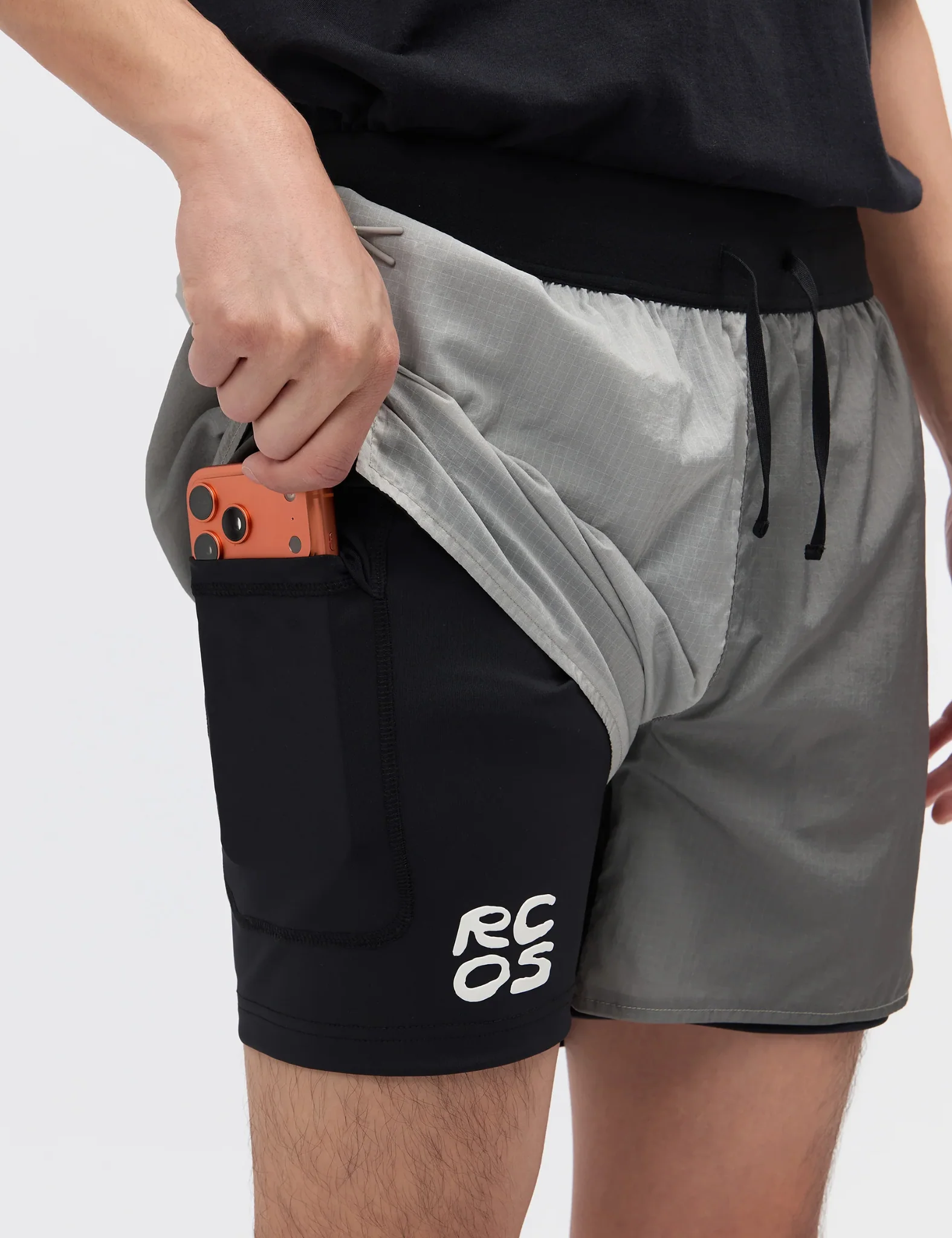 RCOS Griffith Running Shorts - Fog Gradient - Image 4