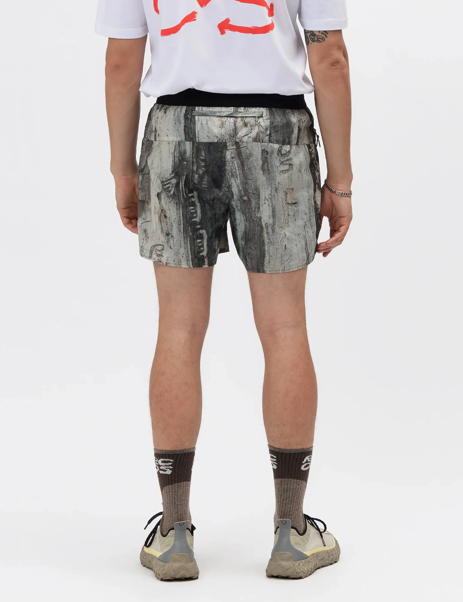 RCOS Griffith Running Shorts -  Tree Bark - Image 3