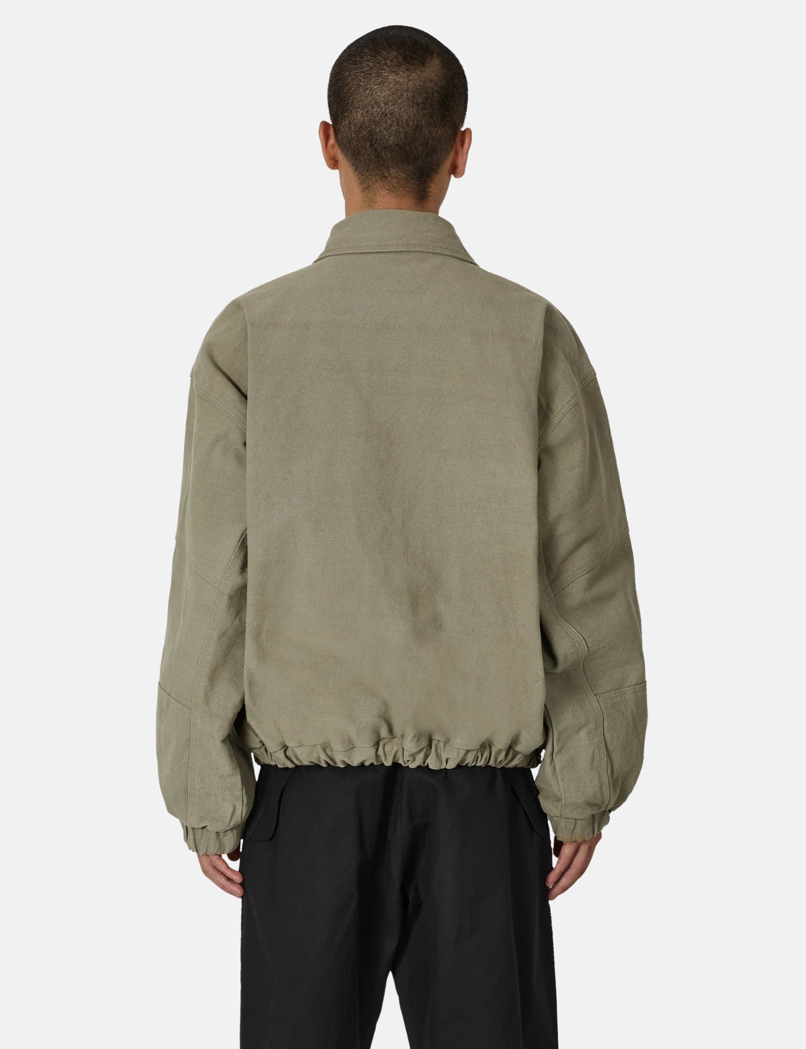ROA Ash Canvas Jacket - Sage Green - Image 4