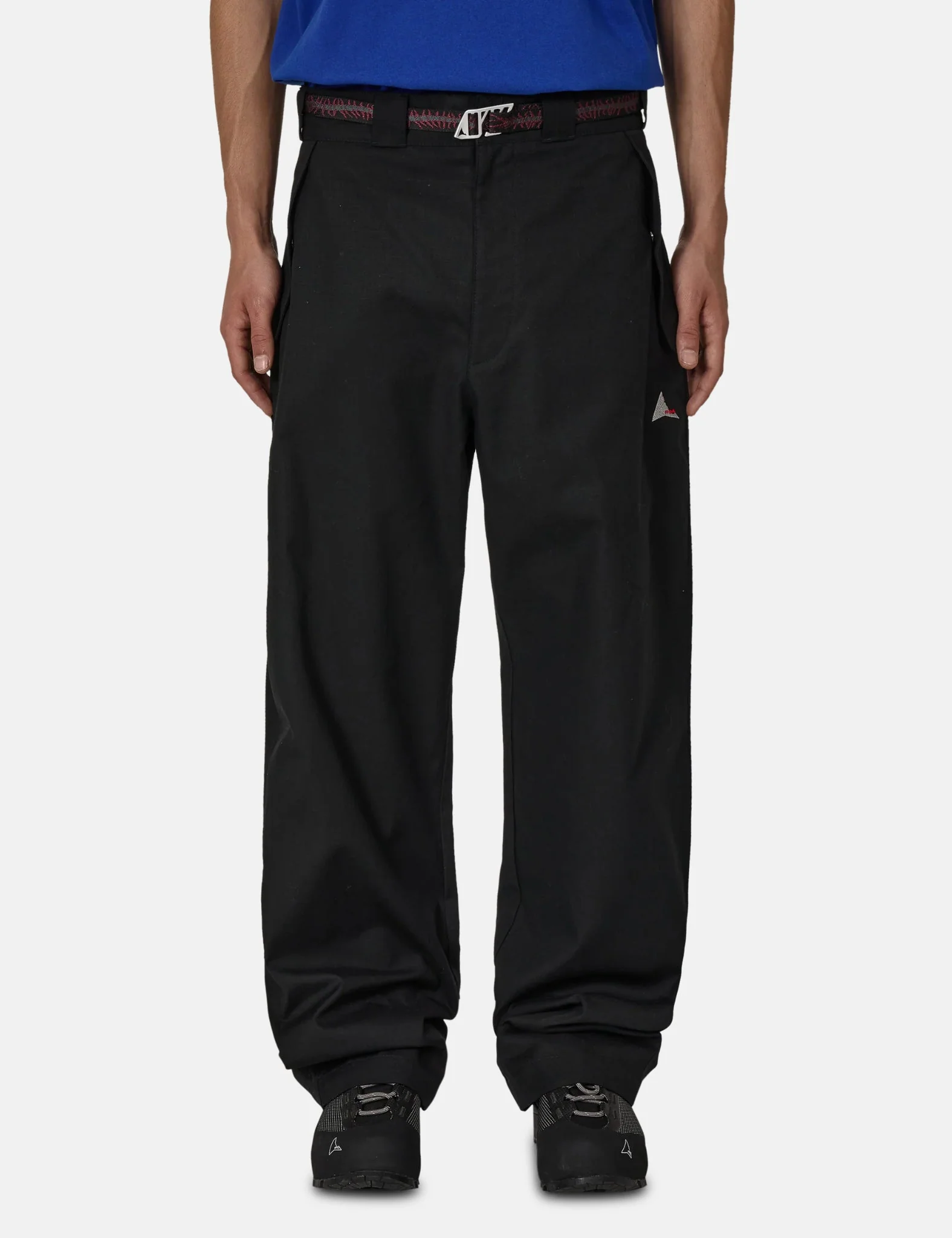 ROA Centipede Buckle Chino Pant - Black