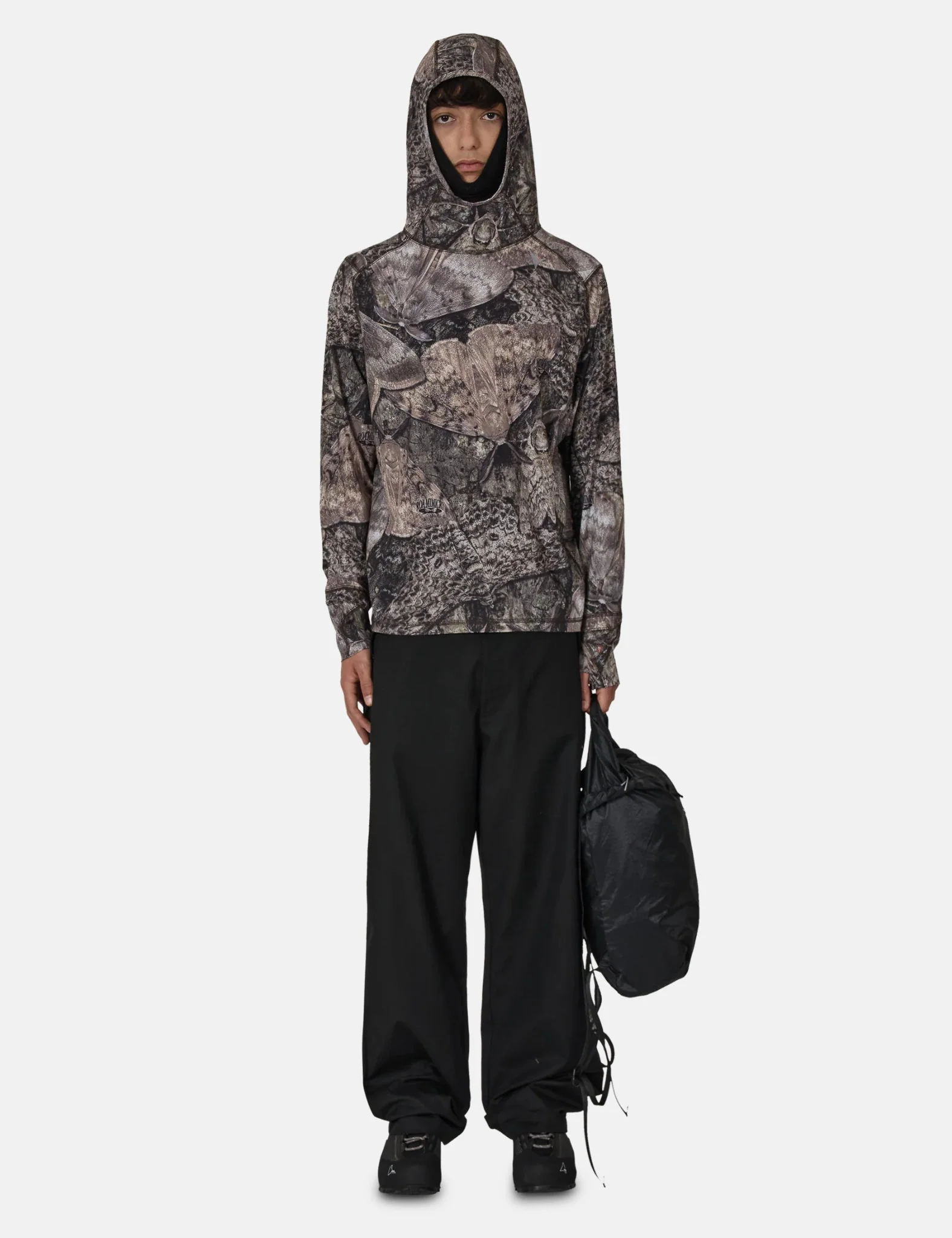 ROA Centipede Buckle Chino Pant - Black - Image 3