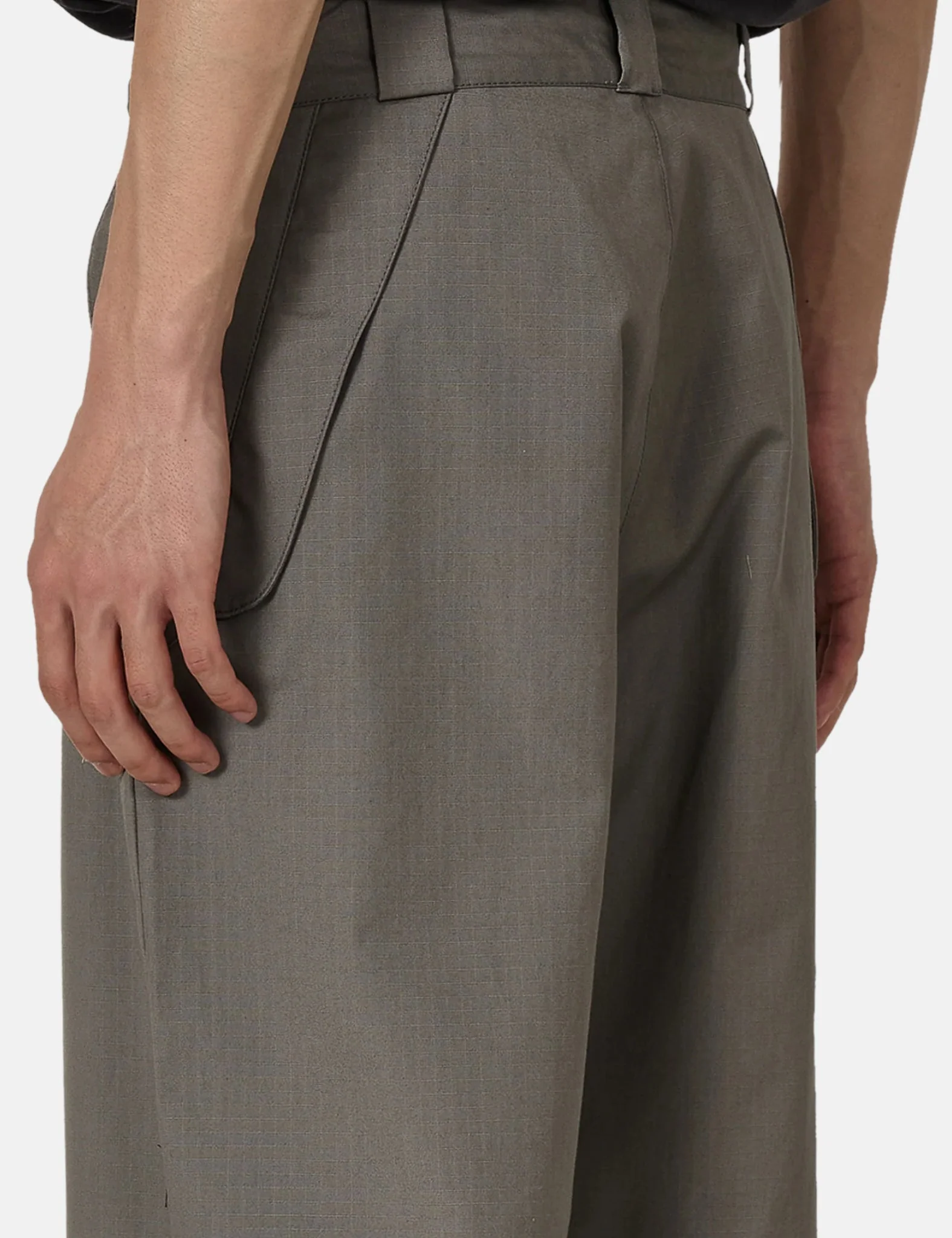 ROA Centipede Buckle Chino Pant - Grey - Image 3
