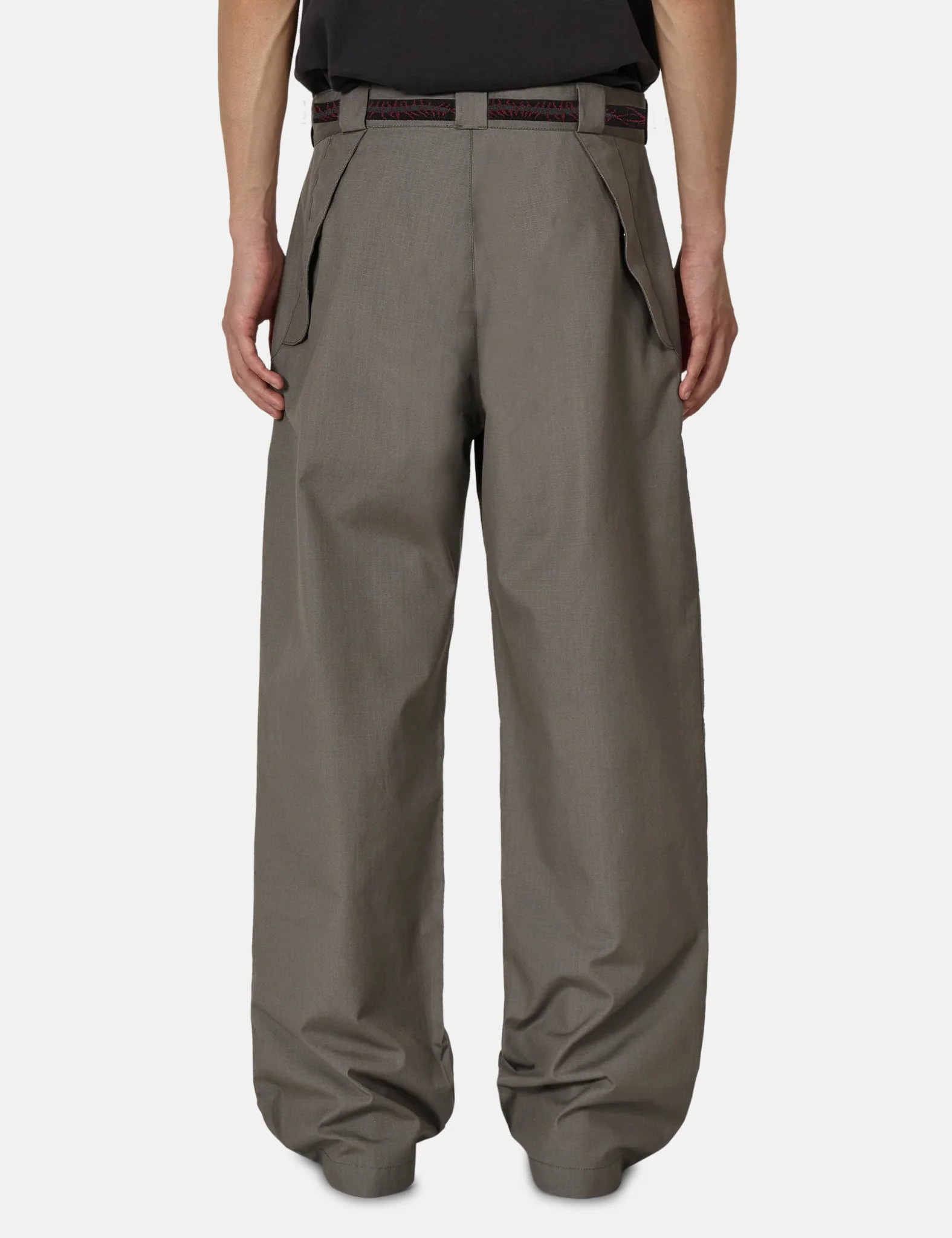 ROA Centipede Buckle Chino Pant - Grey - Image 4