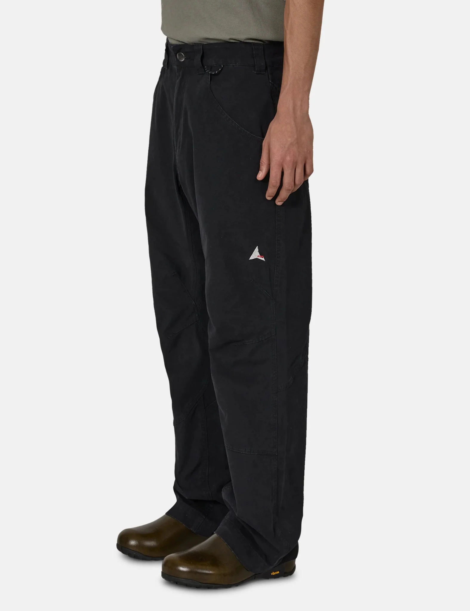 ROA Crimp Shaped Cotton Pants - Anthracite Black - Image 2