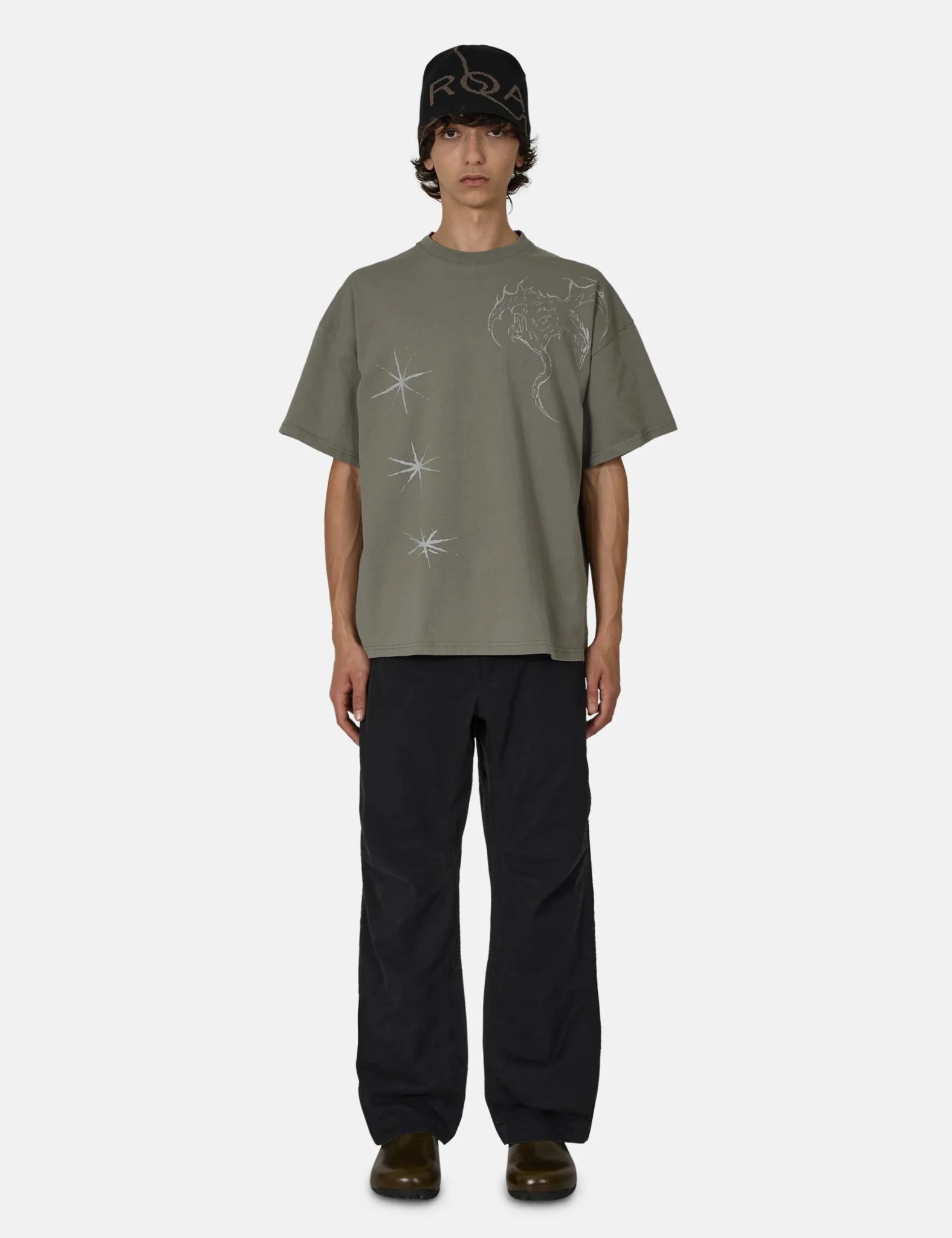 ROA Crimp Shaped Cotton Pants - Anthracite Black - Image 3