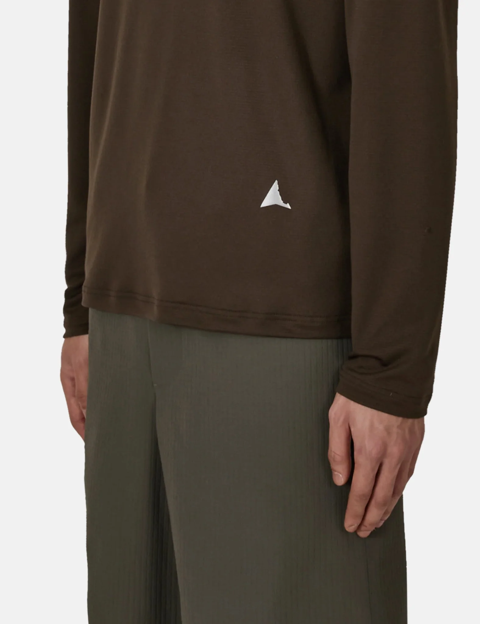 ROA Fireflies Base Layer Fast Dry Long Sleeve - Brown - Image 2