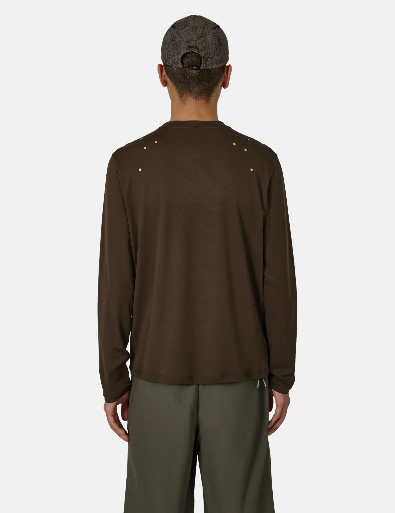 ROA Fireflies Base Layer Fast Dry Long Sleeve - Brown - Image 4