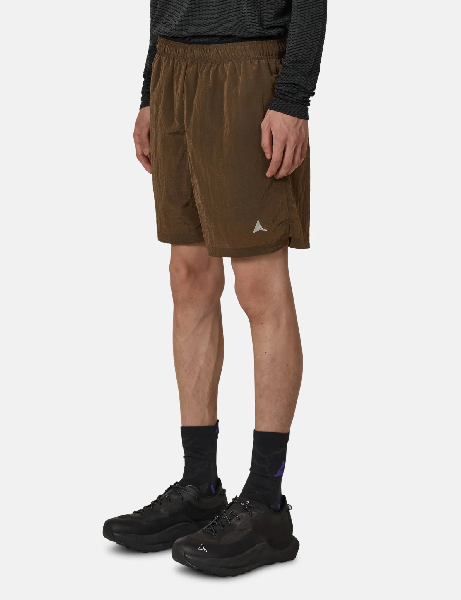 ROA Helder 5 Inch Shorts - Brown - Image 3