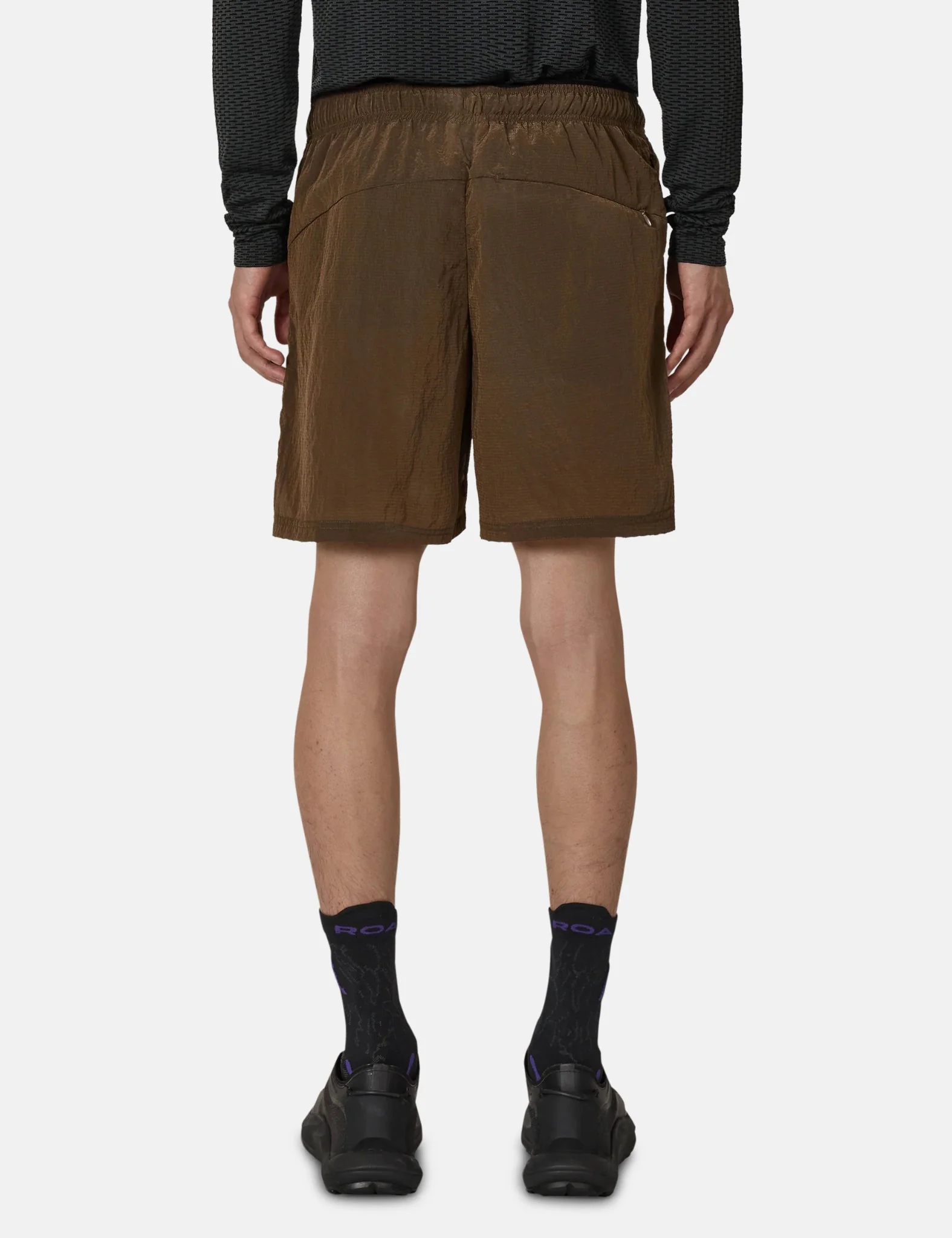 ROA Helder 5 Inch Shorts - Brown - Image 4