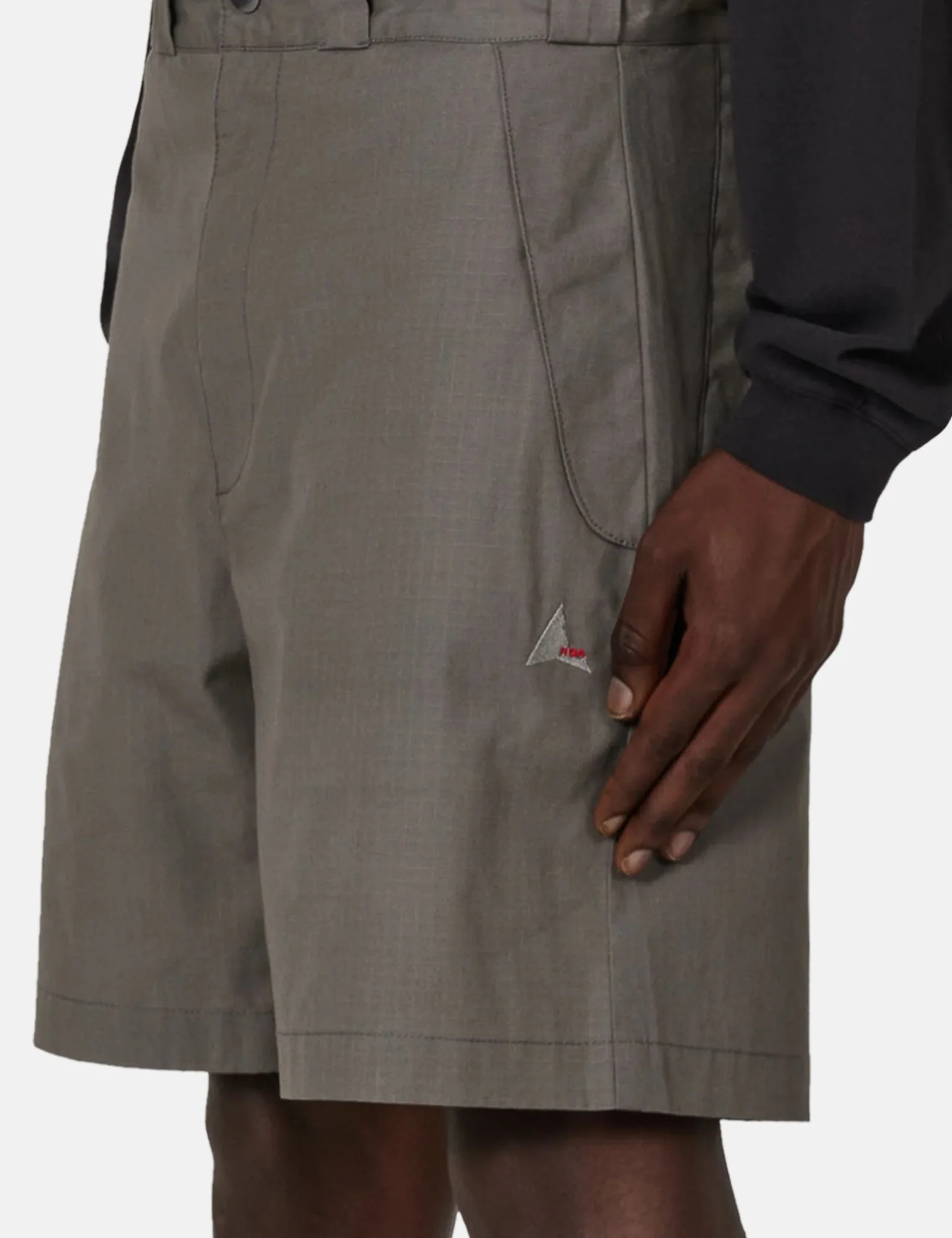 ROA Hibi Chino Shorts - Grey - Image 2