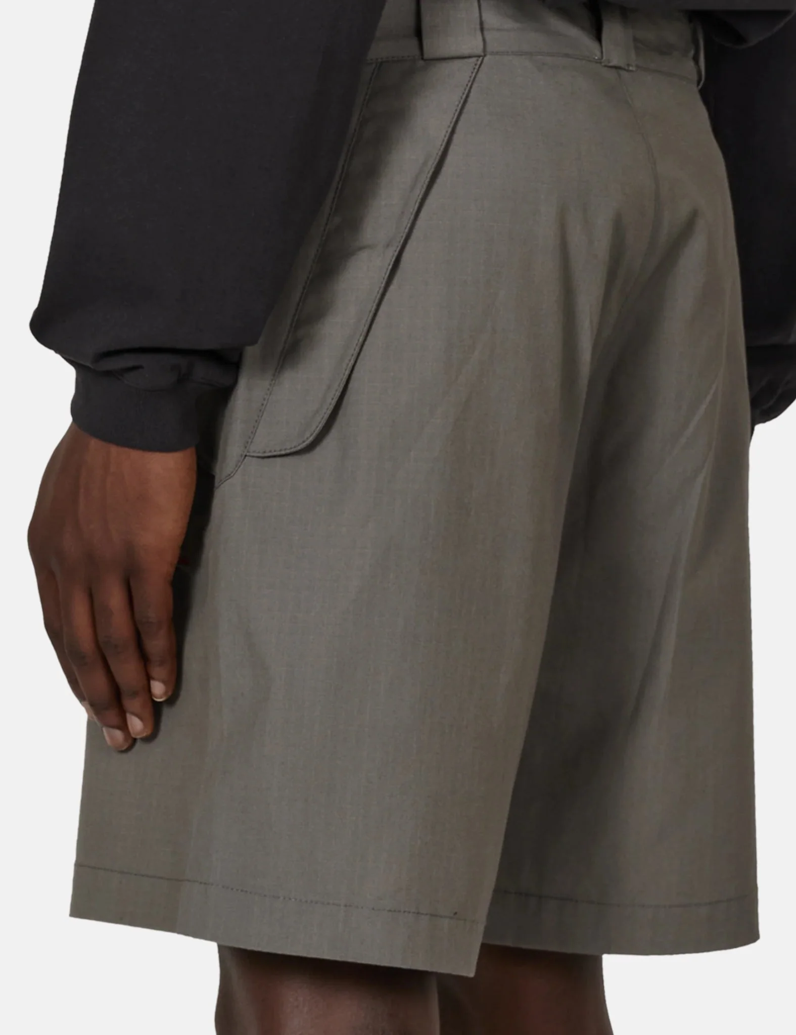 ROA Hibi Chino Shorts - Grey - Image 3