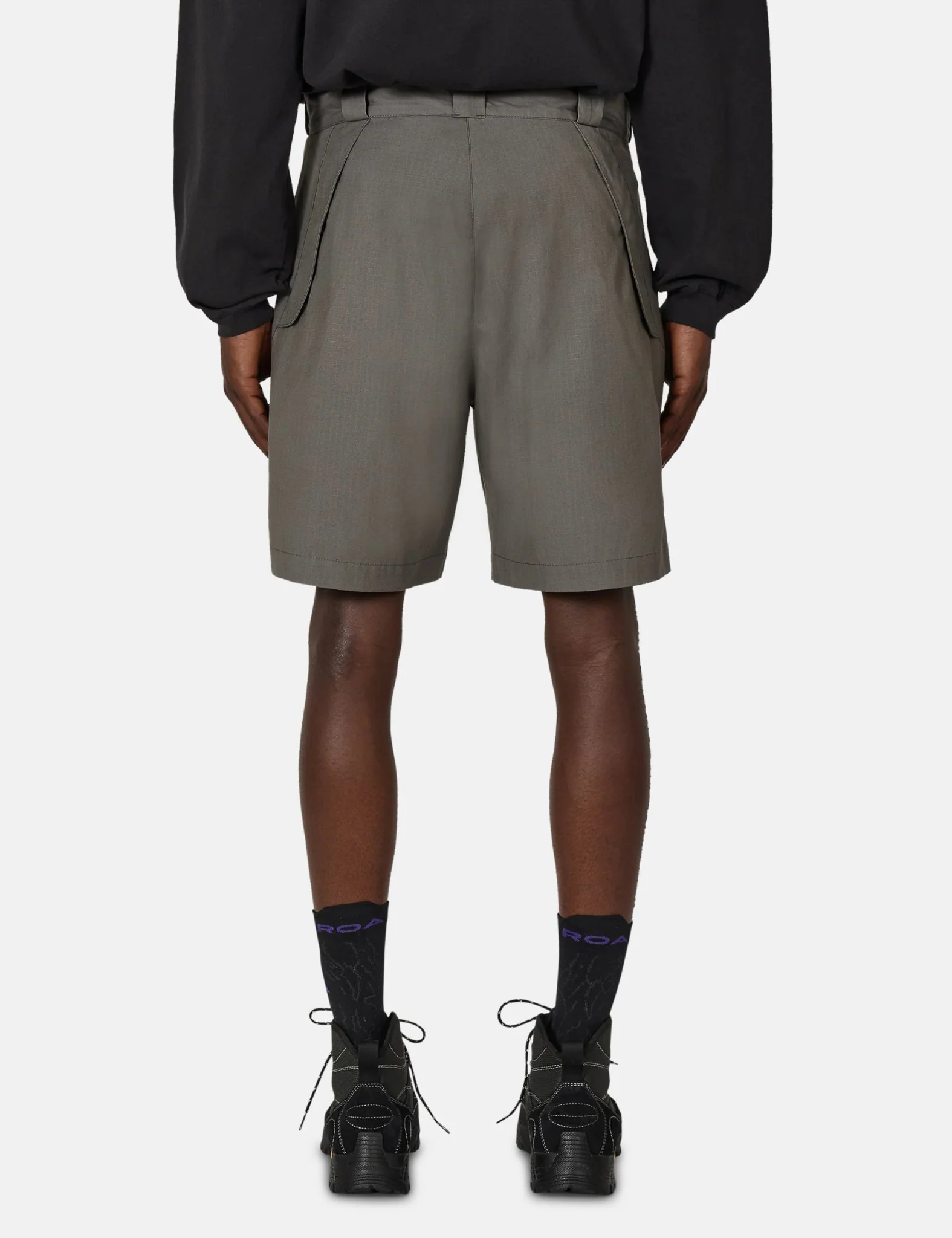 ROA Hibi Chino Shorts - Grey - Image 4