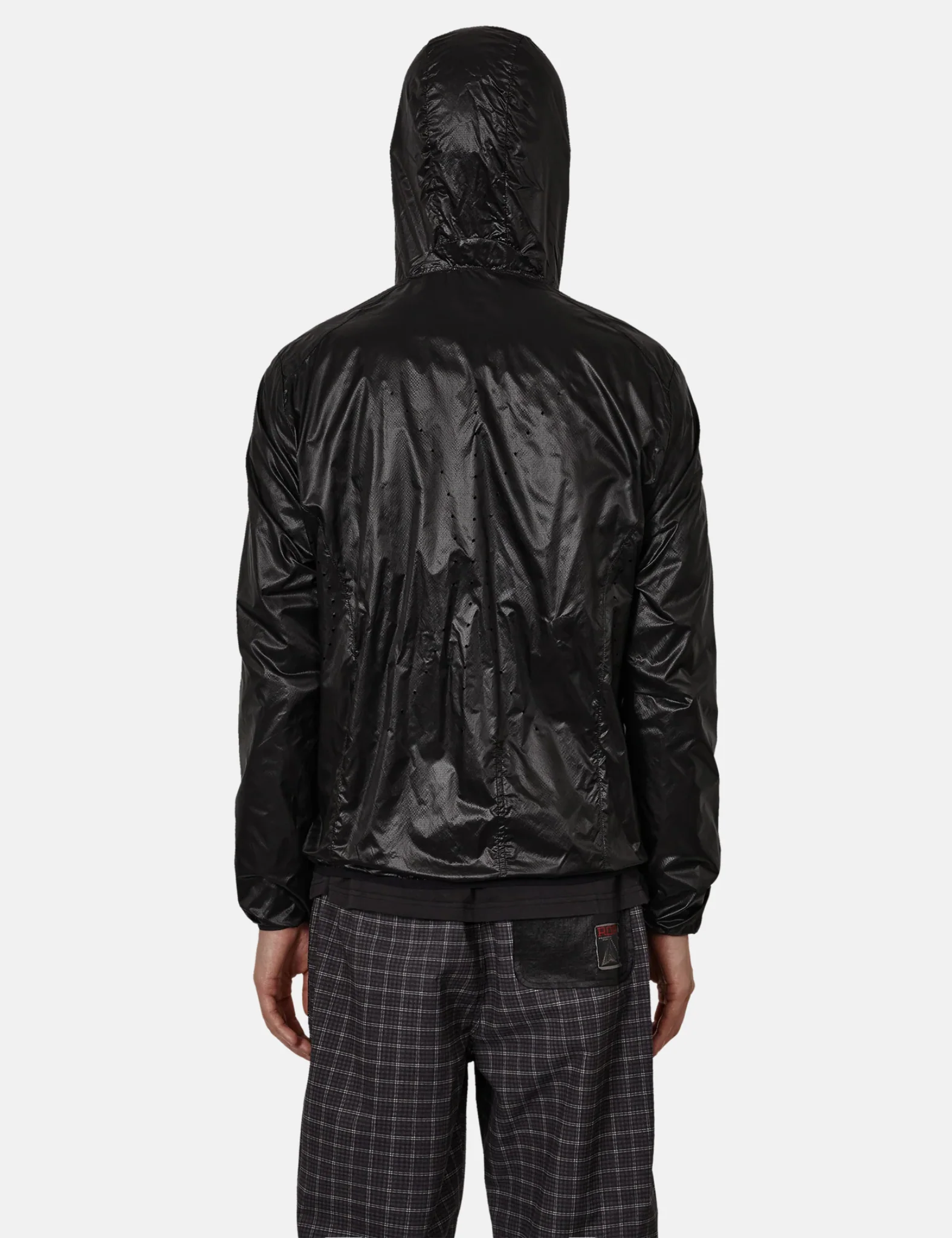 ROA Hue Packable Wind Jacket - Black - Image 4