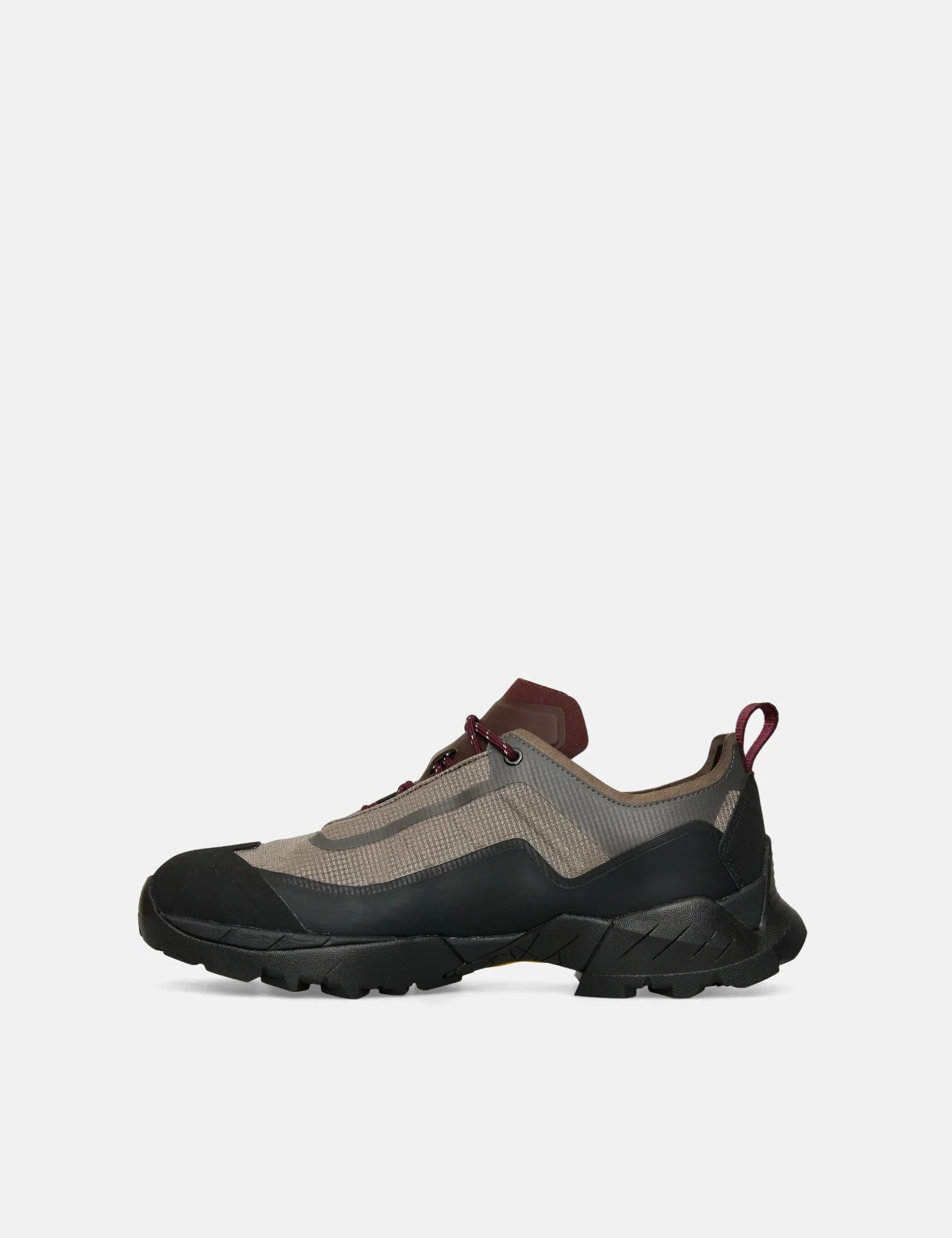ROA Katharina Light Trainers - Taupe/Burgundy - Image 6