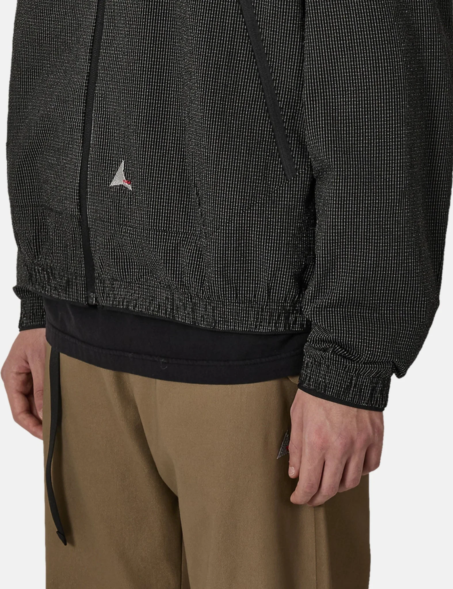 ROA Lamon Reinforced Technical Zip Up Shirt - Black - Image 2