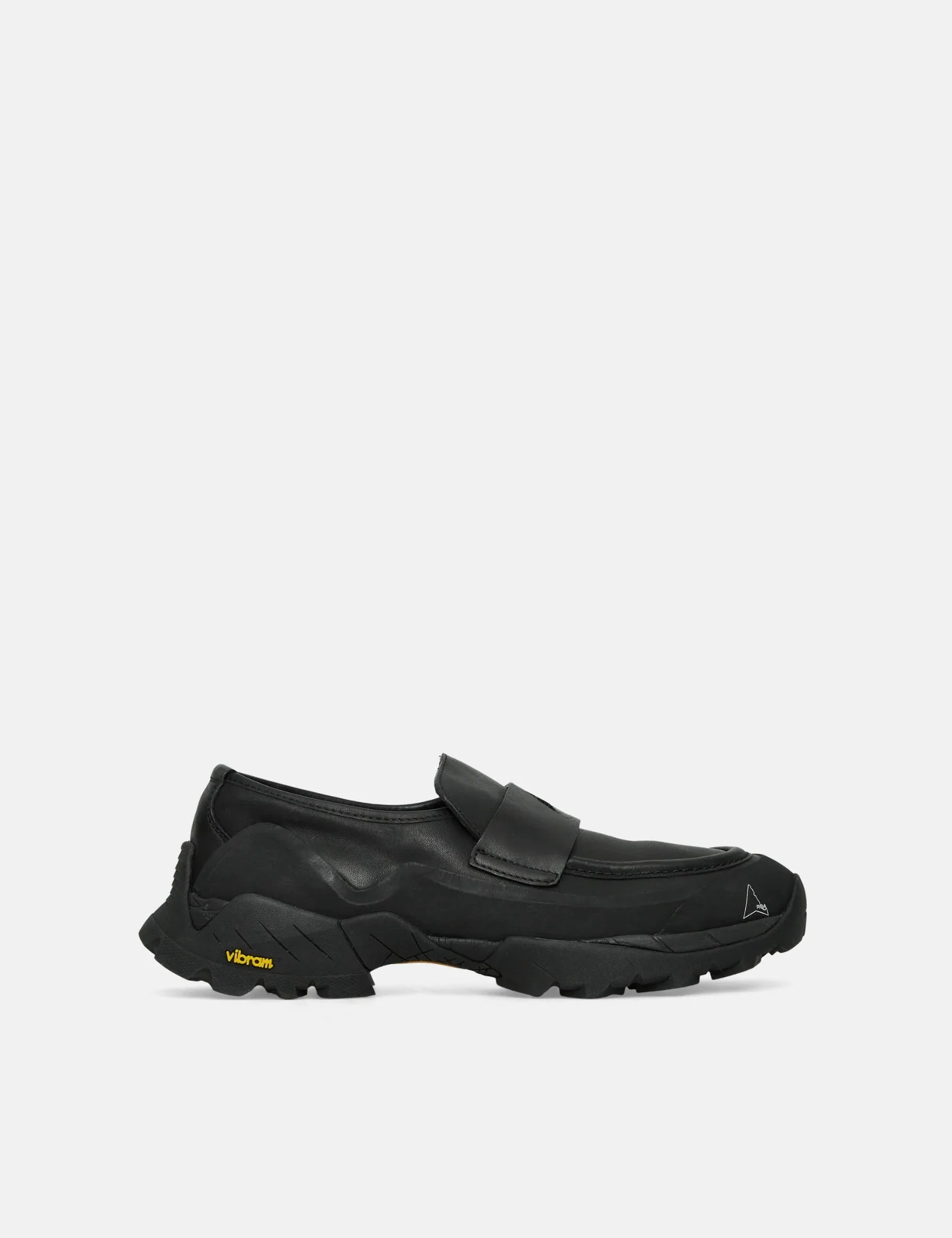 ROA Loafer Shoes - Black