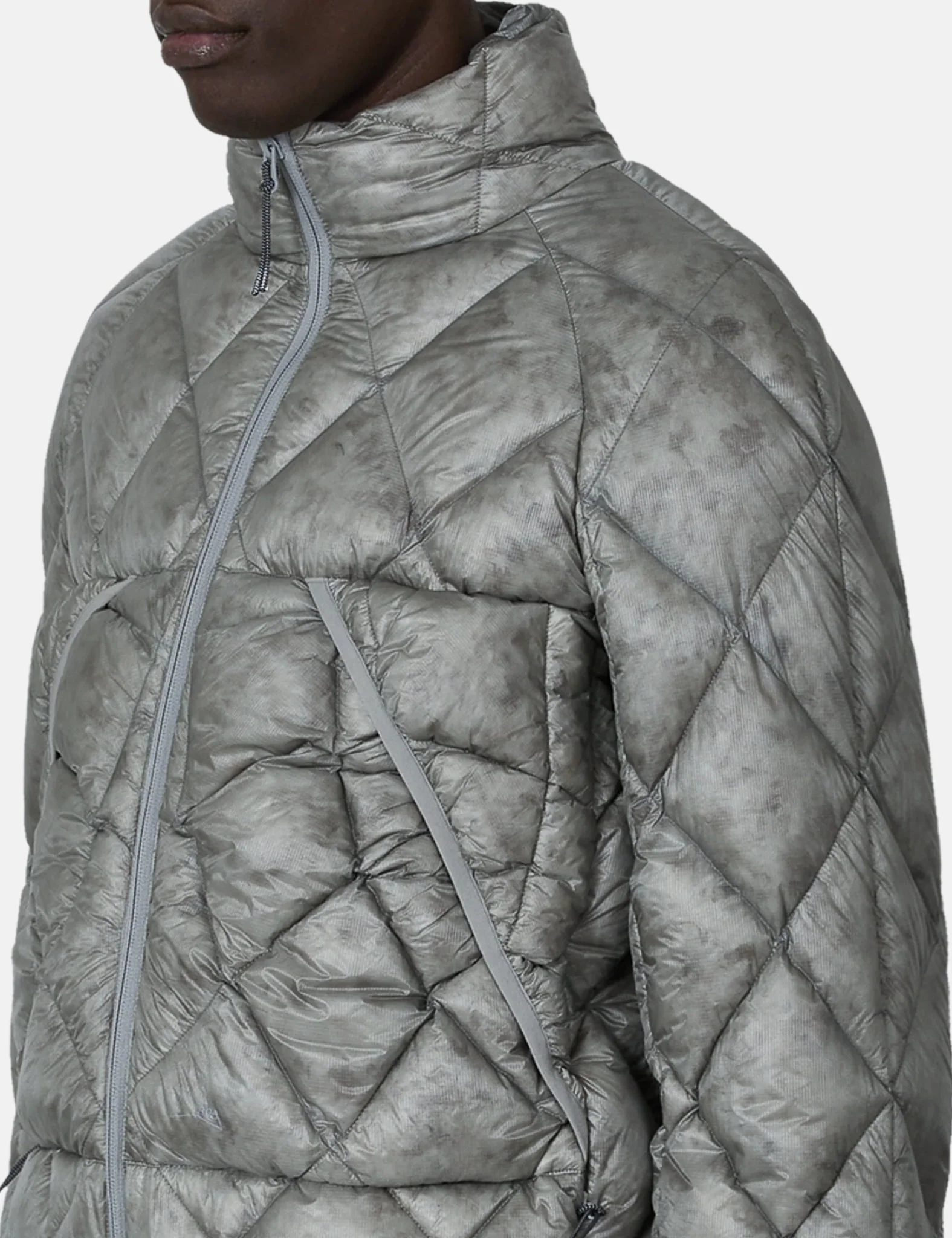 ROA Nuna 800 Fill Power Hooded Down Jacket - Silver Grey - Image 5