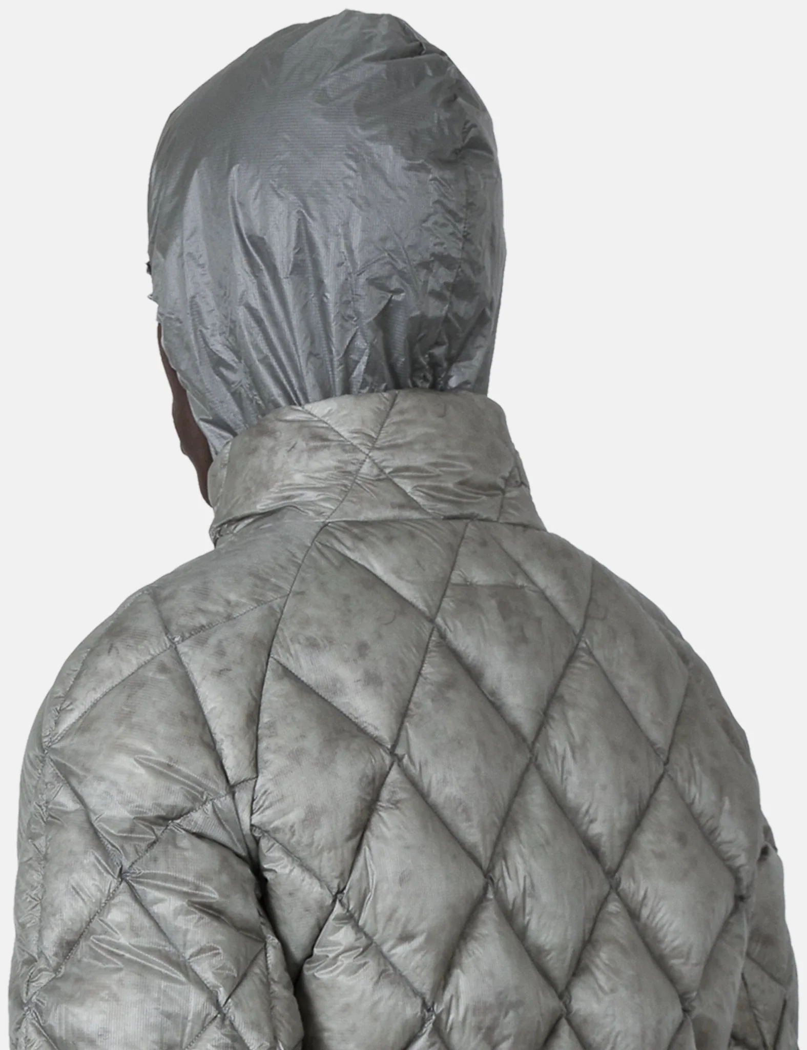 ROA Nuna 800 Fill Power Hooded Down Jacket - Silver Grey - Image 6