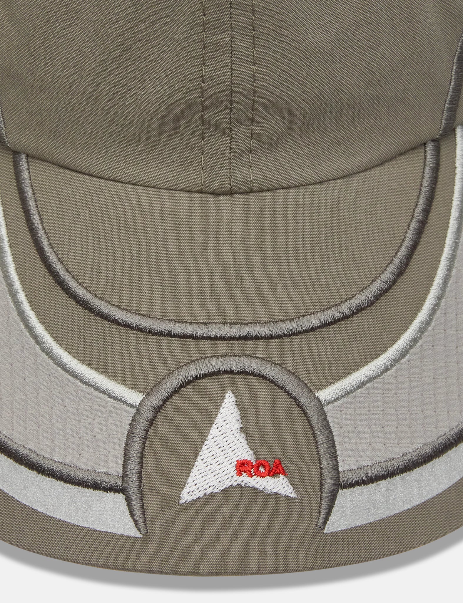 ROA Pursuit 6 Panel Cap - Grey - Image 4