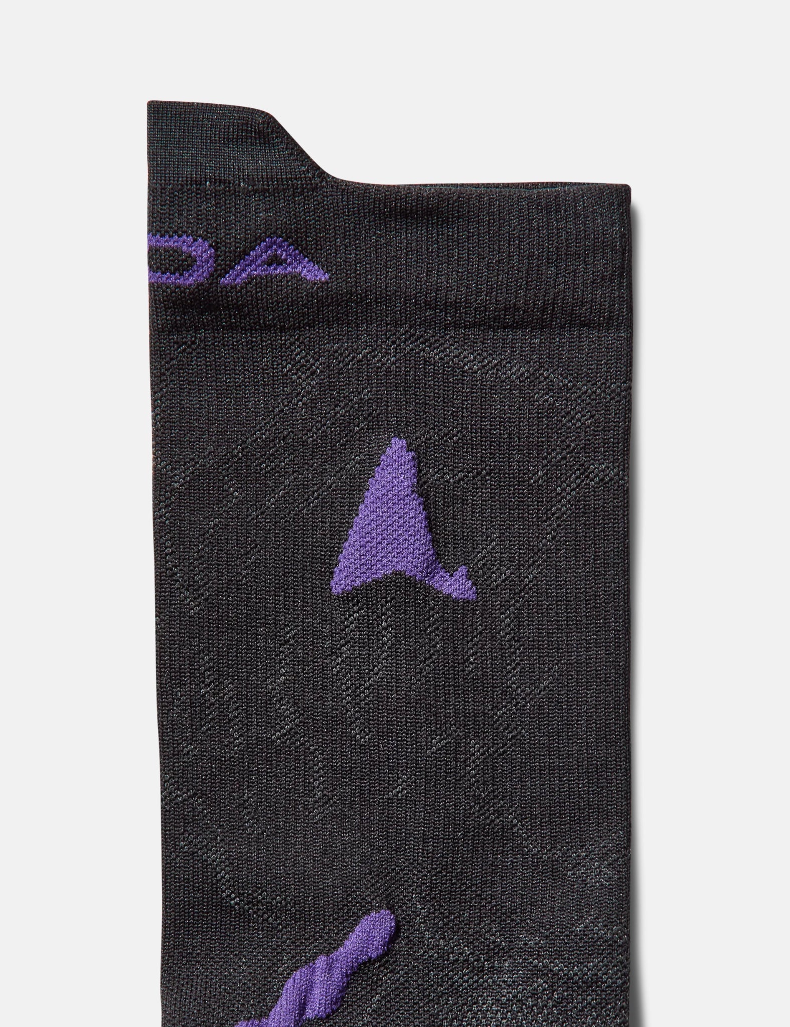 ROA Ryli Q Skin Technical Crew Socks - Black - Image 2