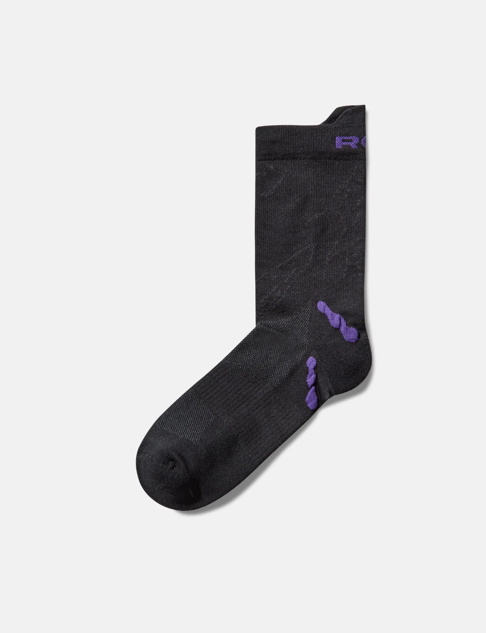 ROA Ryli Q Skin Technical Crew Socks - Black - Image 4