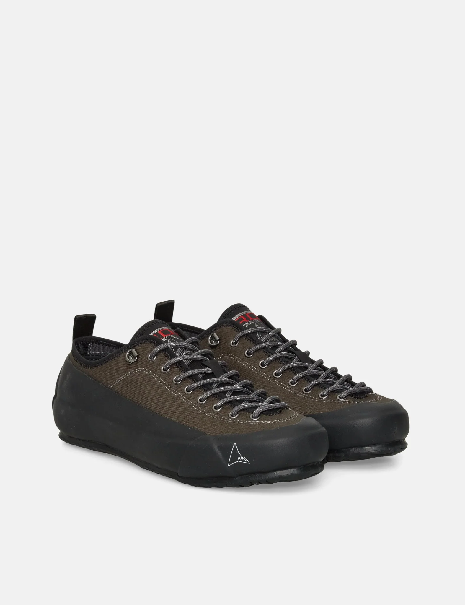 ROA Tuff Trainers - Brown/Olive Green - Image 2