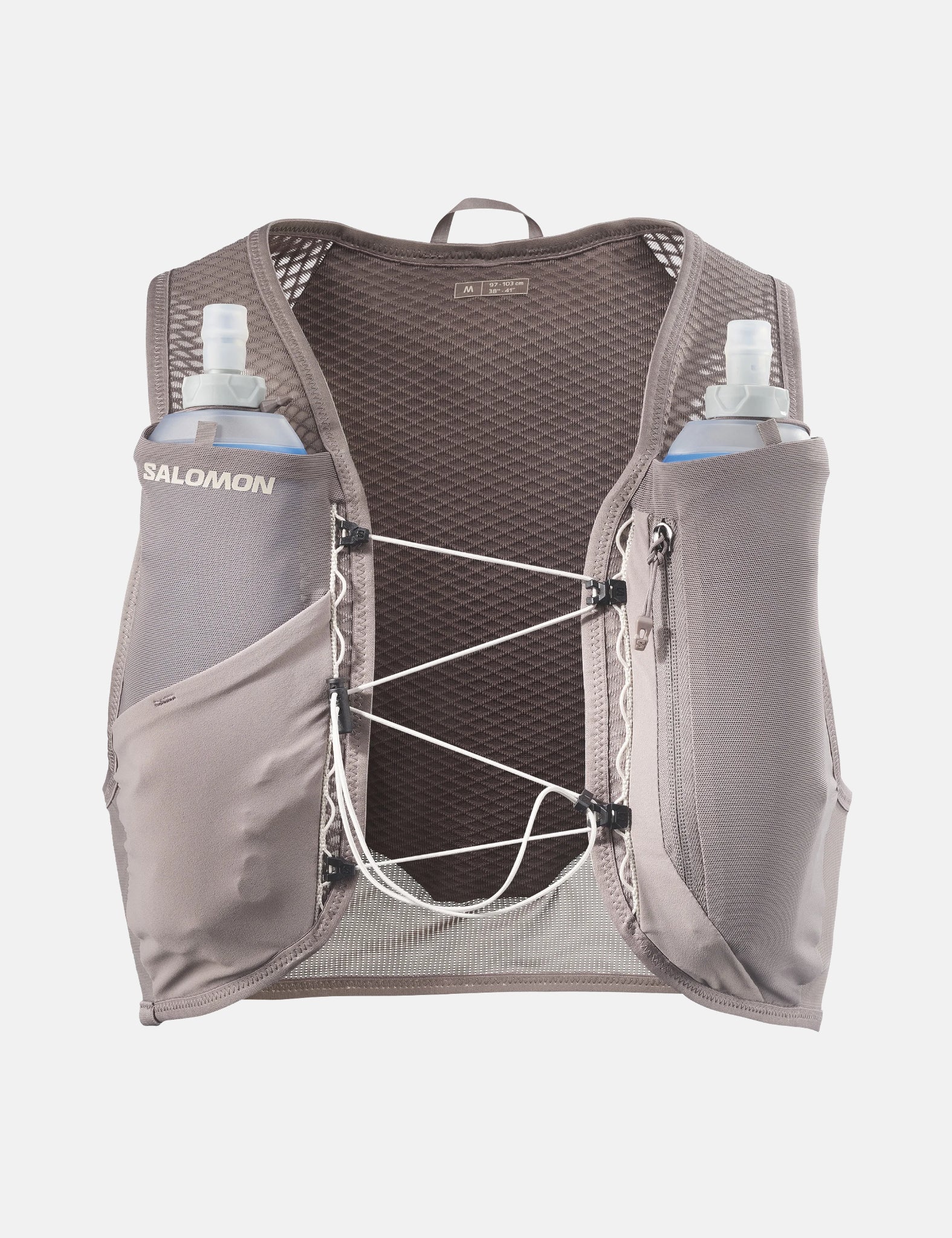 Salomon GRVL Skin 4 Vest w/Flasks (Unisex) - Brown