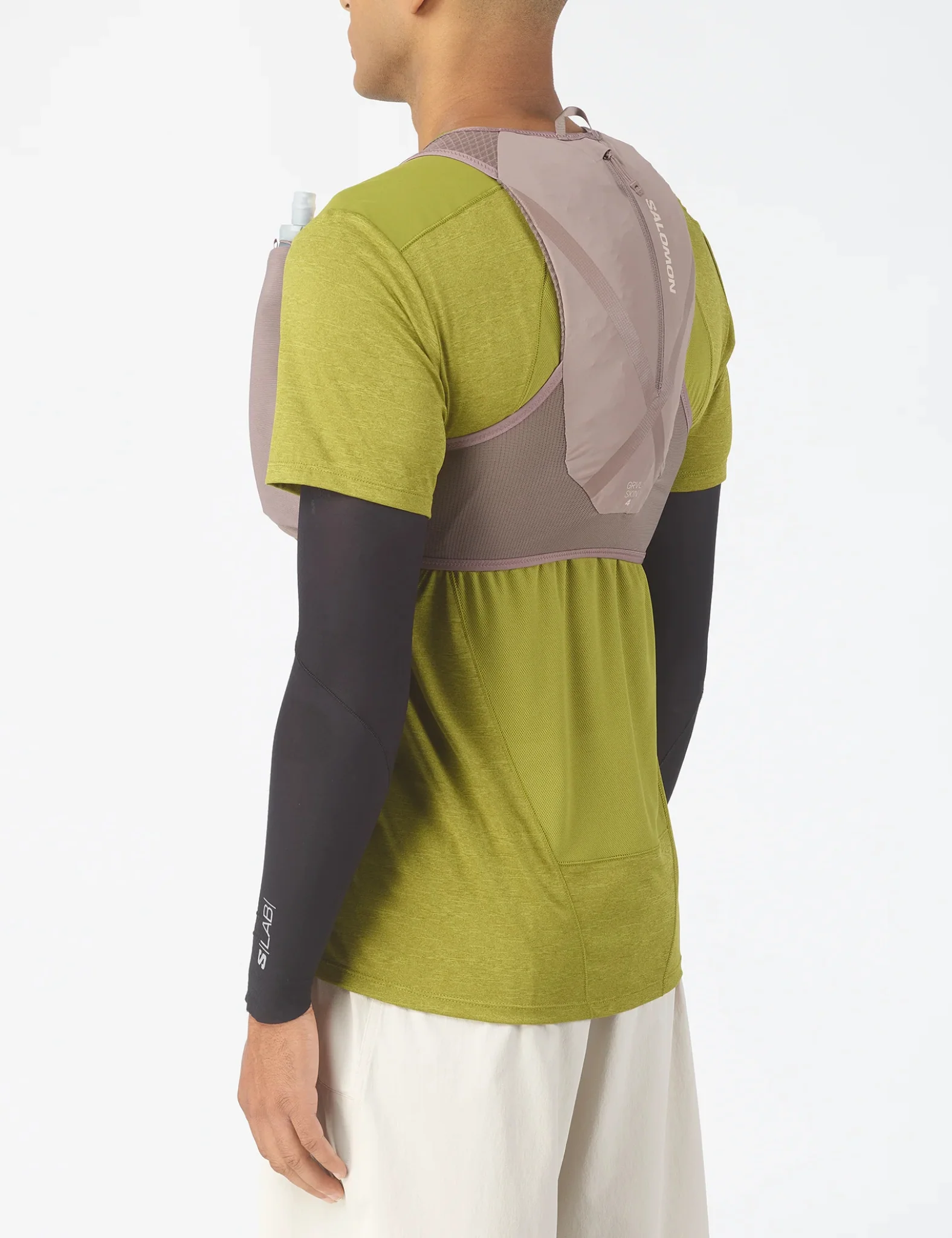 Salomon GRVL Skin 4 Vest w/Flasks (Unisex) - Brown - Image 2