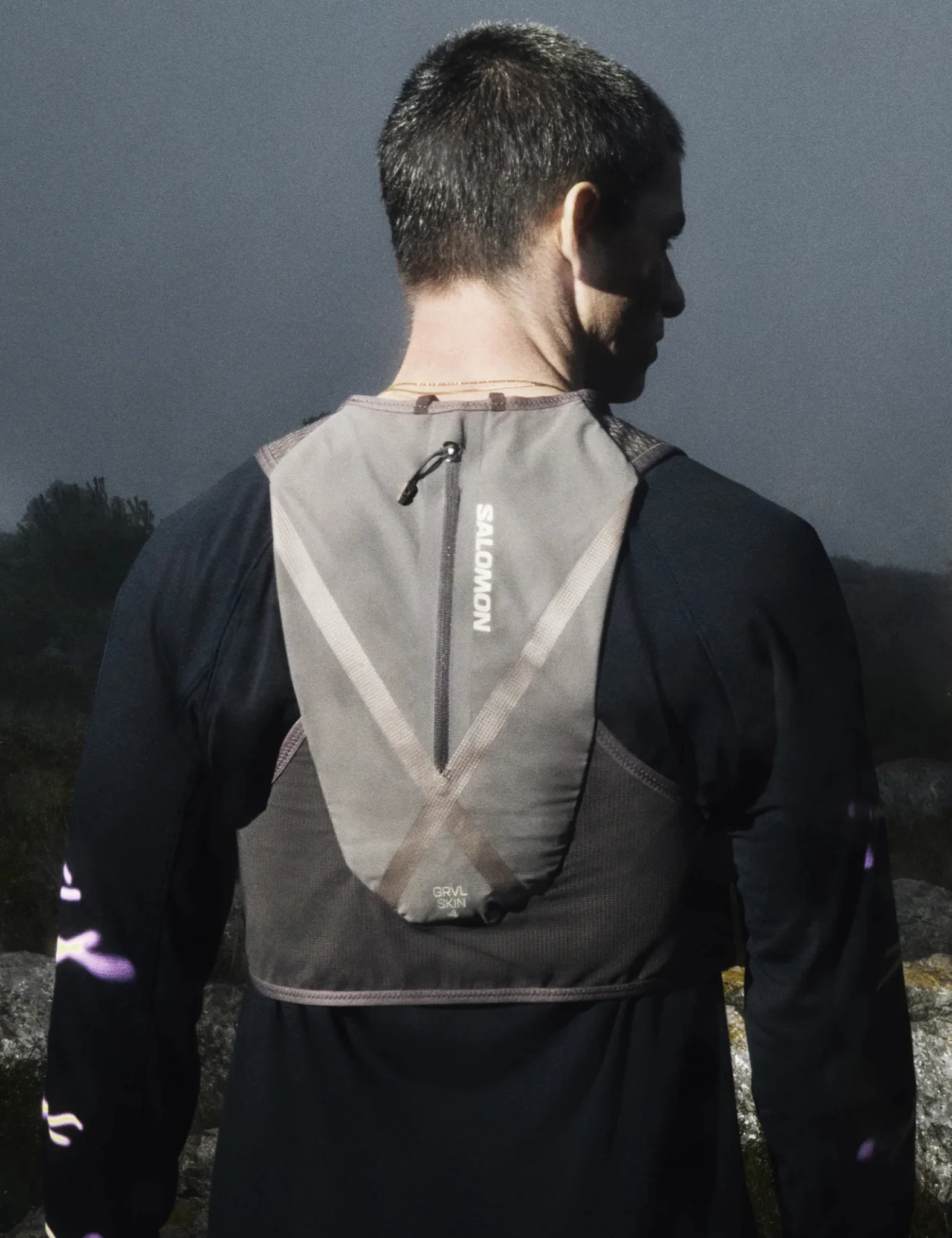Salomon GRVL Skin 4 Vest w/Flasks (Unisex) - Brown - Image 5