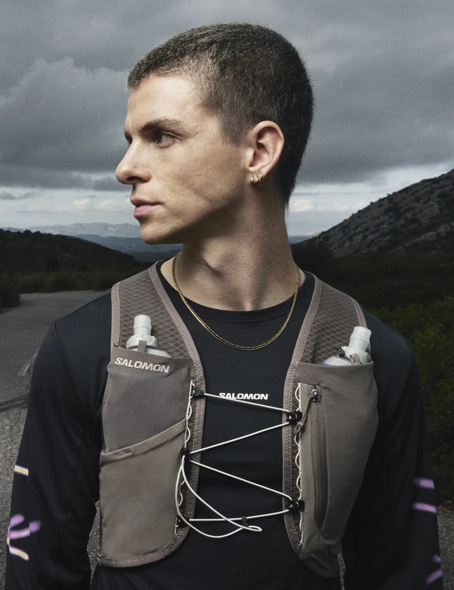 Salomon GRVL Skin 4 Vest w/Flasks (Unisex) - Brown - Image 6