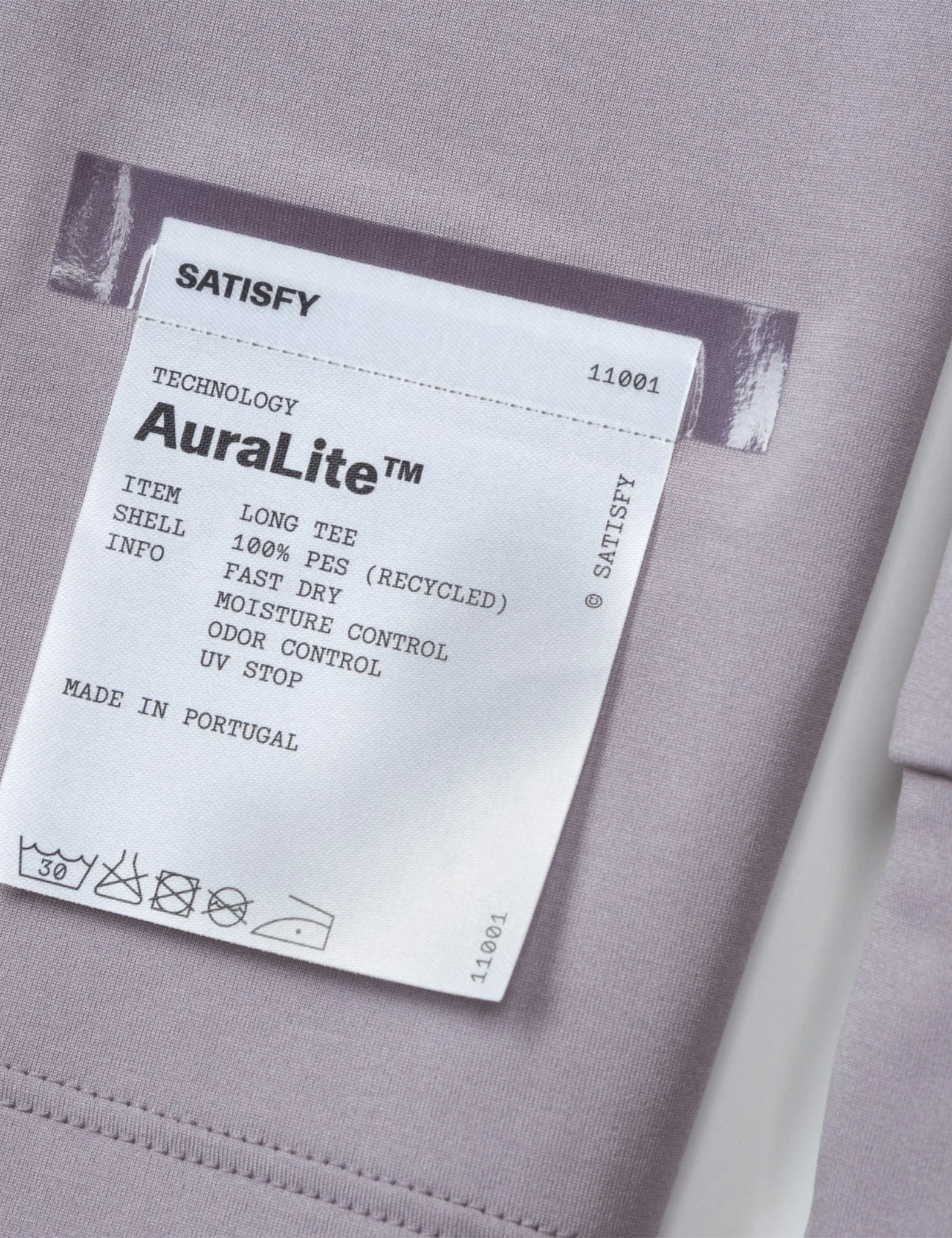 Satisfy AuraLite Long Tee - Dusty Purple - Image 4