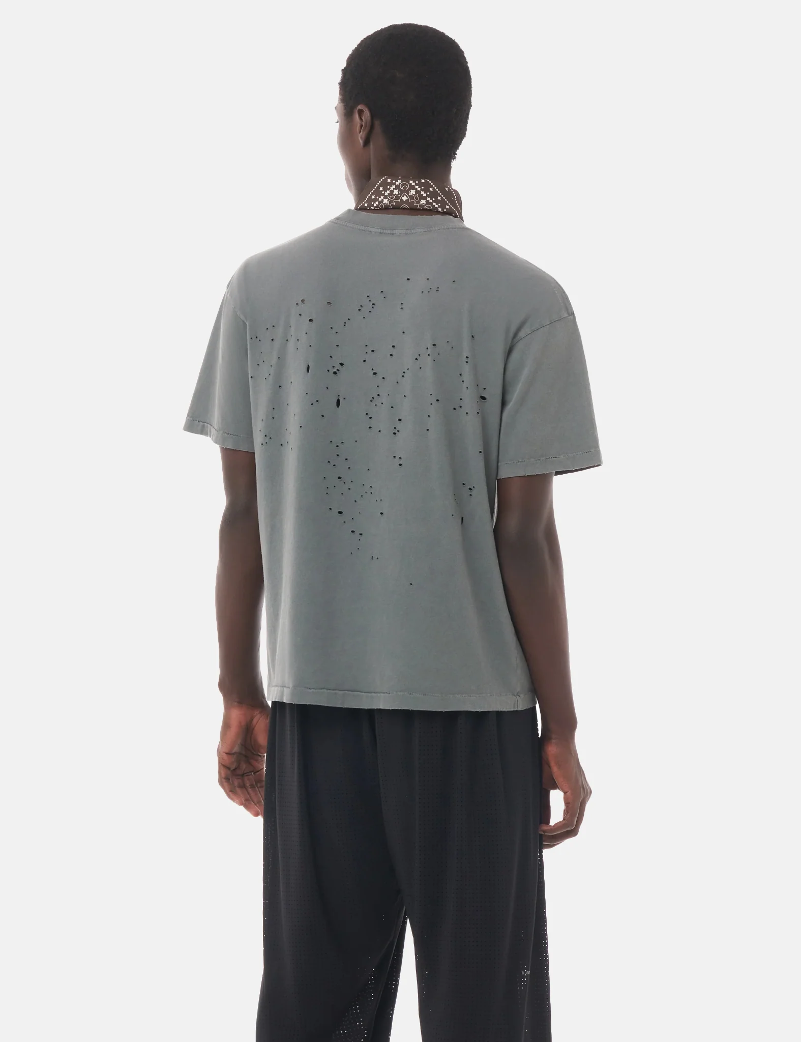 Satisfy MothTech T-Shirt - Faded Black - Image 4