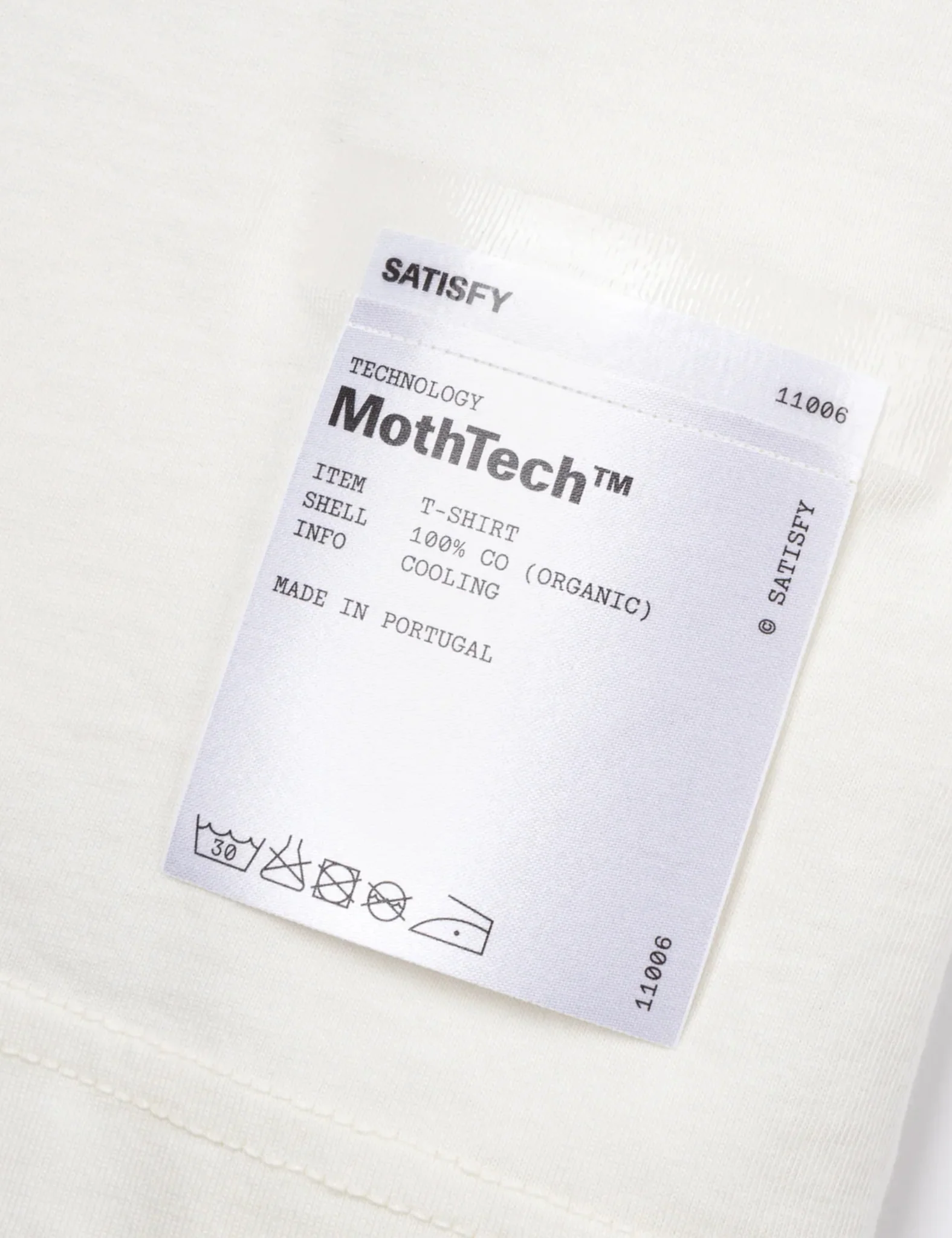Satisfy MothTech T-Shirt - Off-White - Image 3