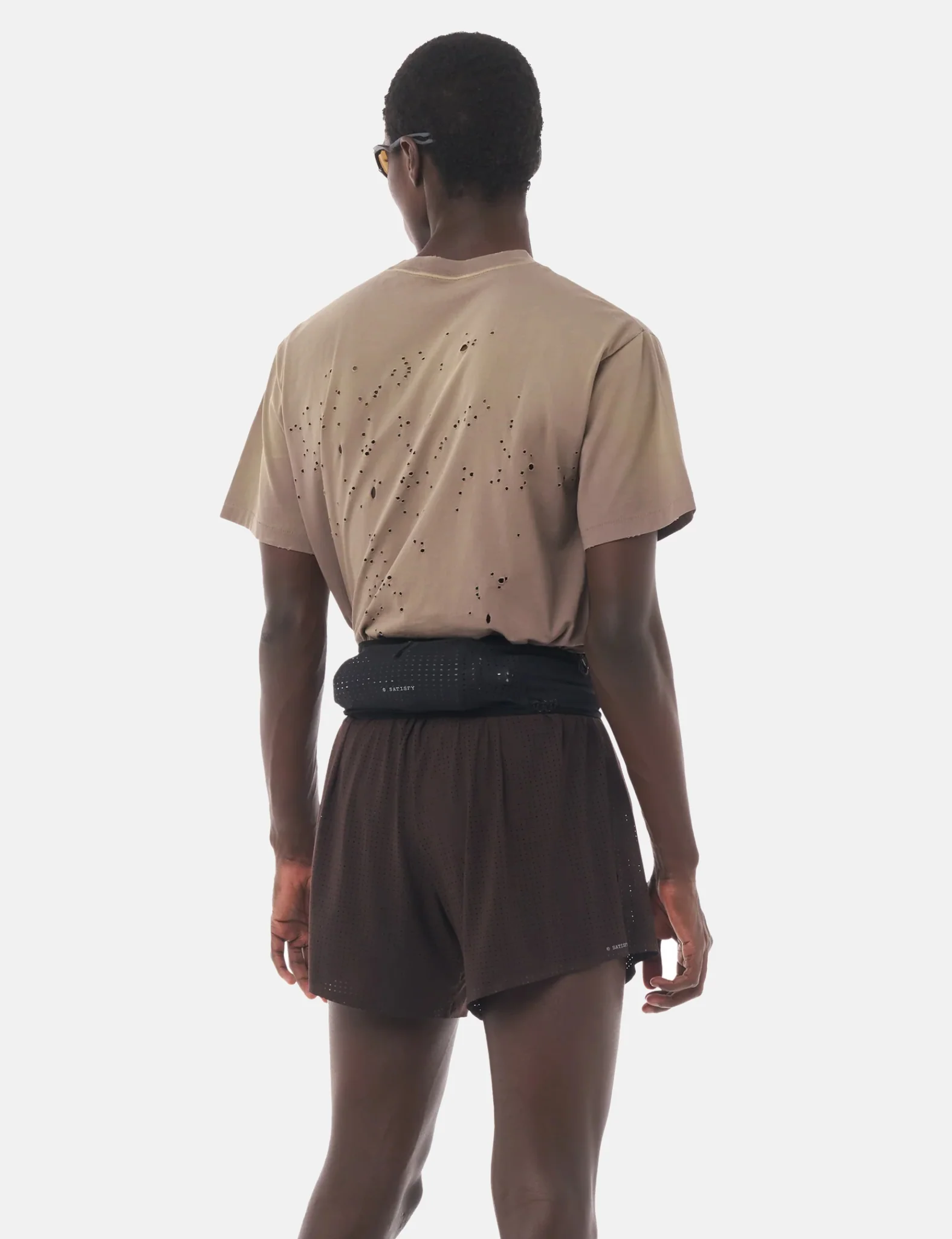 Satisfy MothTech T-Shirt - SunBleached Falcon - Image 4