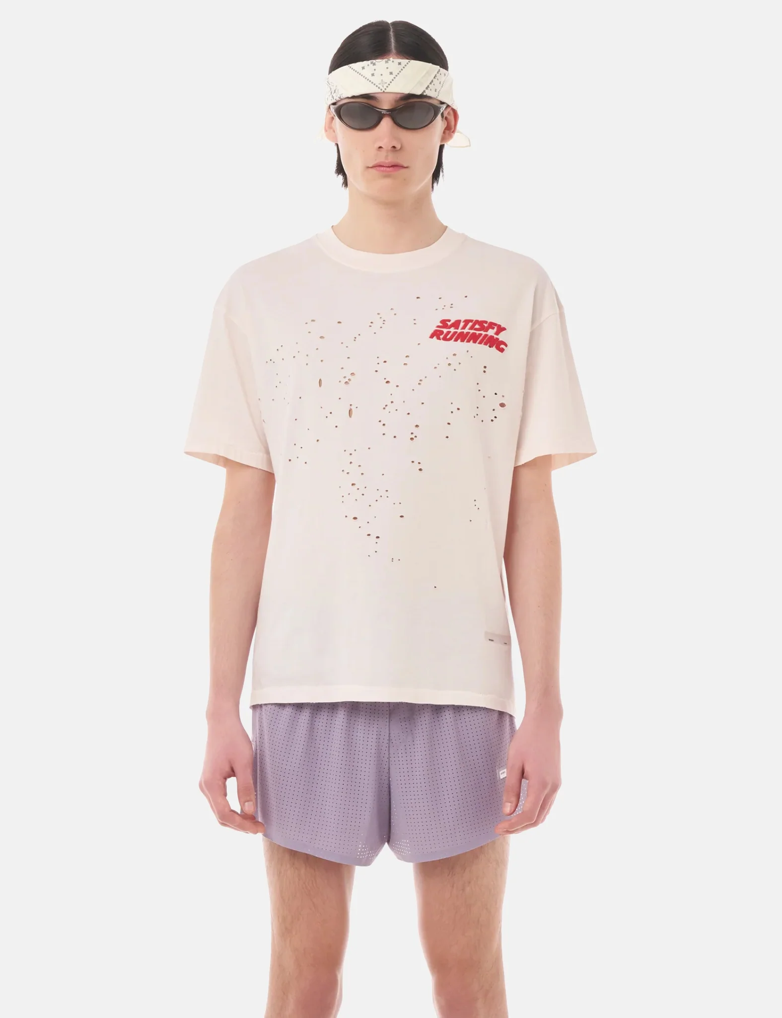 Satisfy MothTech T-Shirt - SunBleached Rosewater