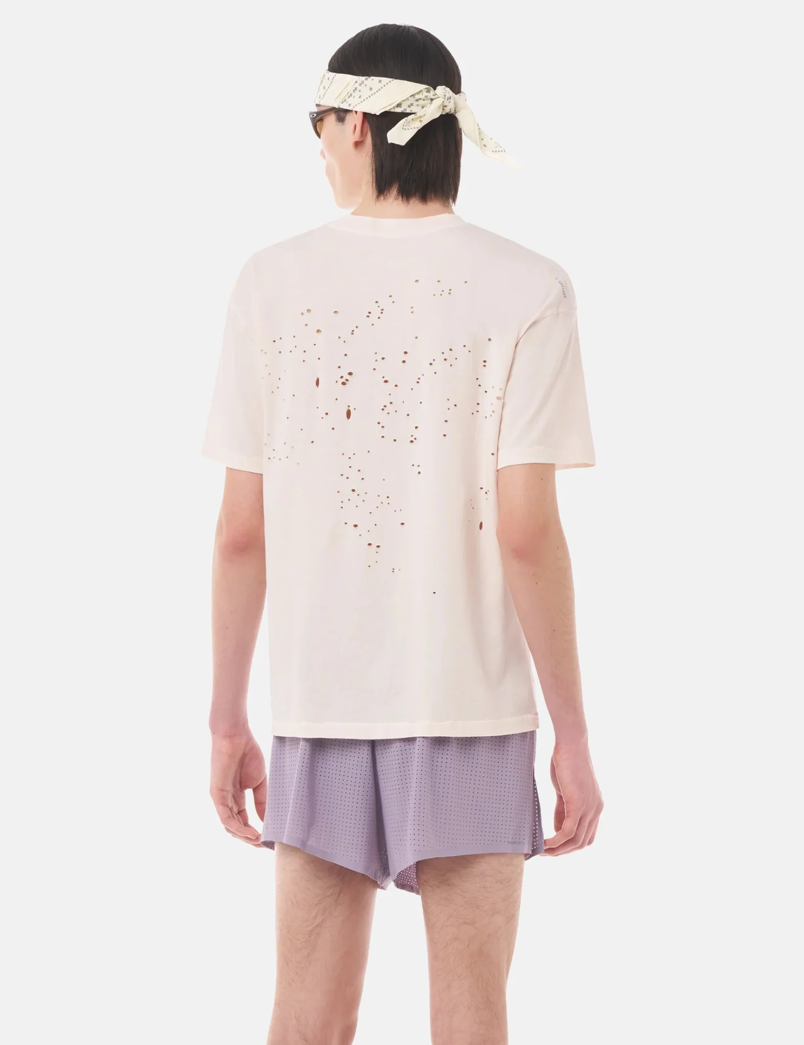 Satisfy MothTech T-Shirt - SunBleached Rosewater - Image 4