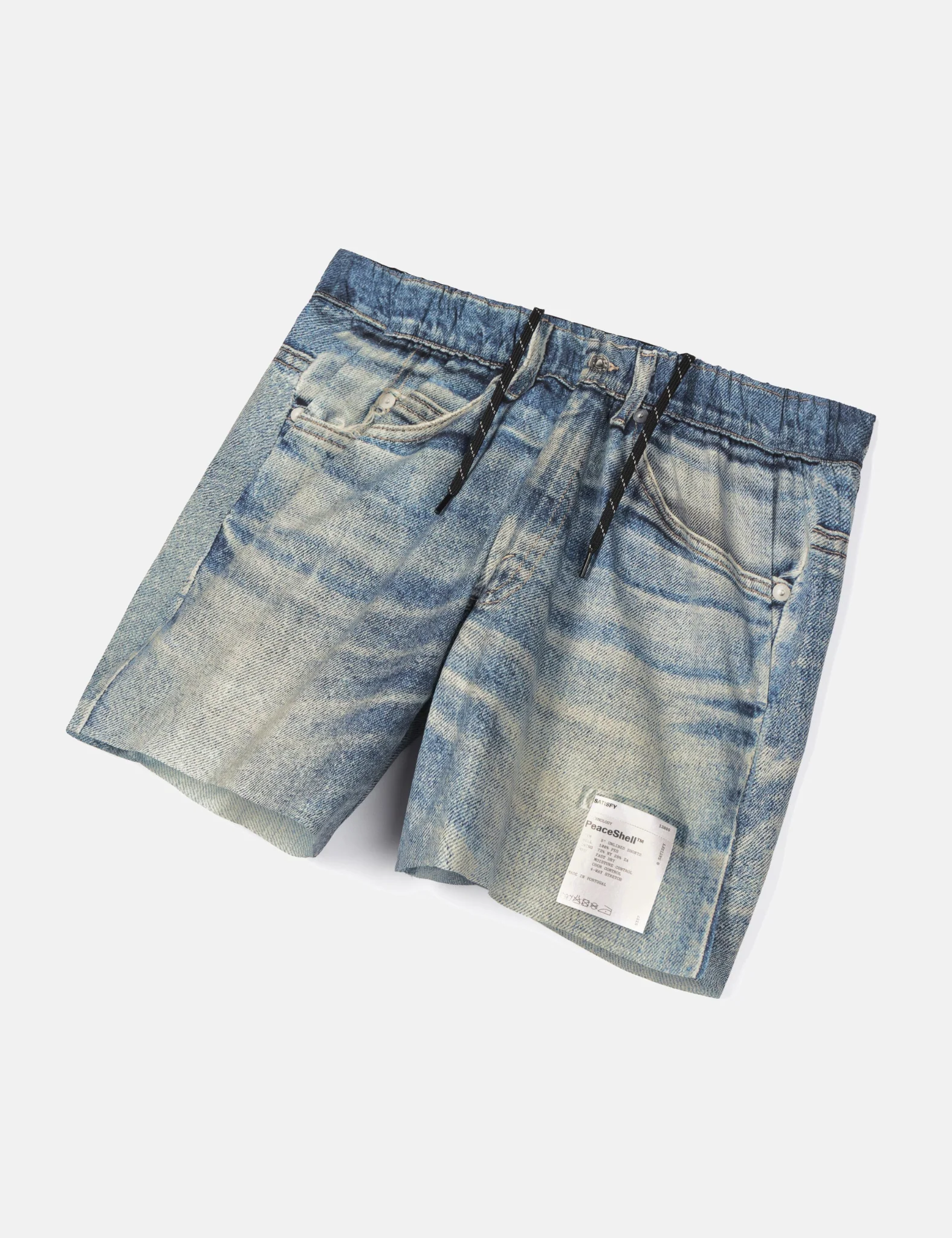Satisfy PeaceShell 5" Unlined Shorts - Digital Denim - Image 2