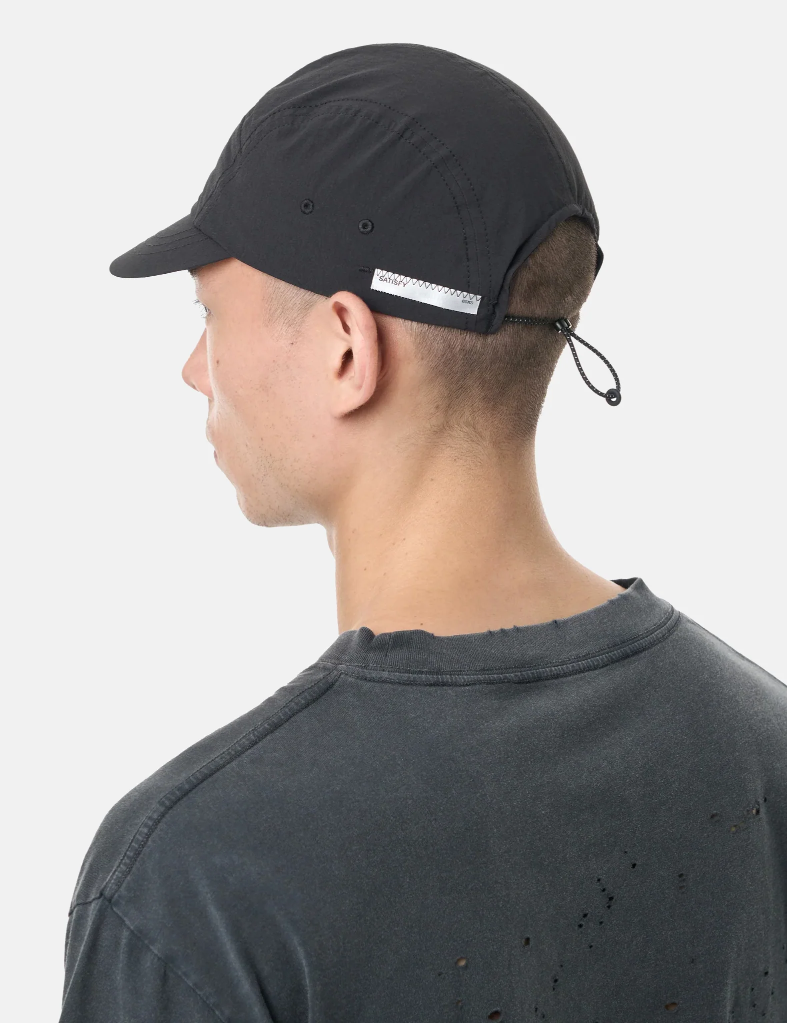 Satisfy PeaceShell Cordura Trail Cap - Black - Image 2