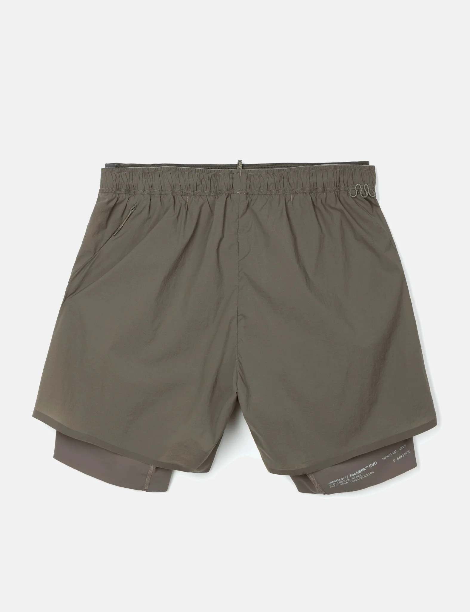 Satisfy Rippy Cordura 8" Trail Shorts - Morel - Image 4
