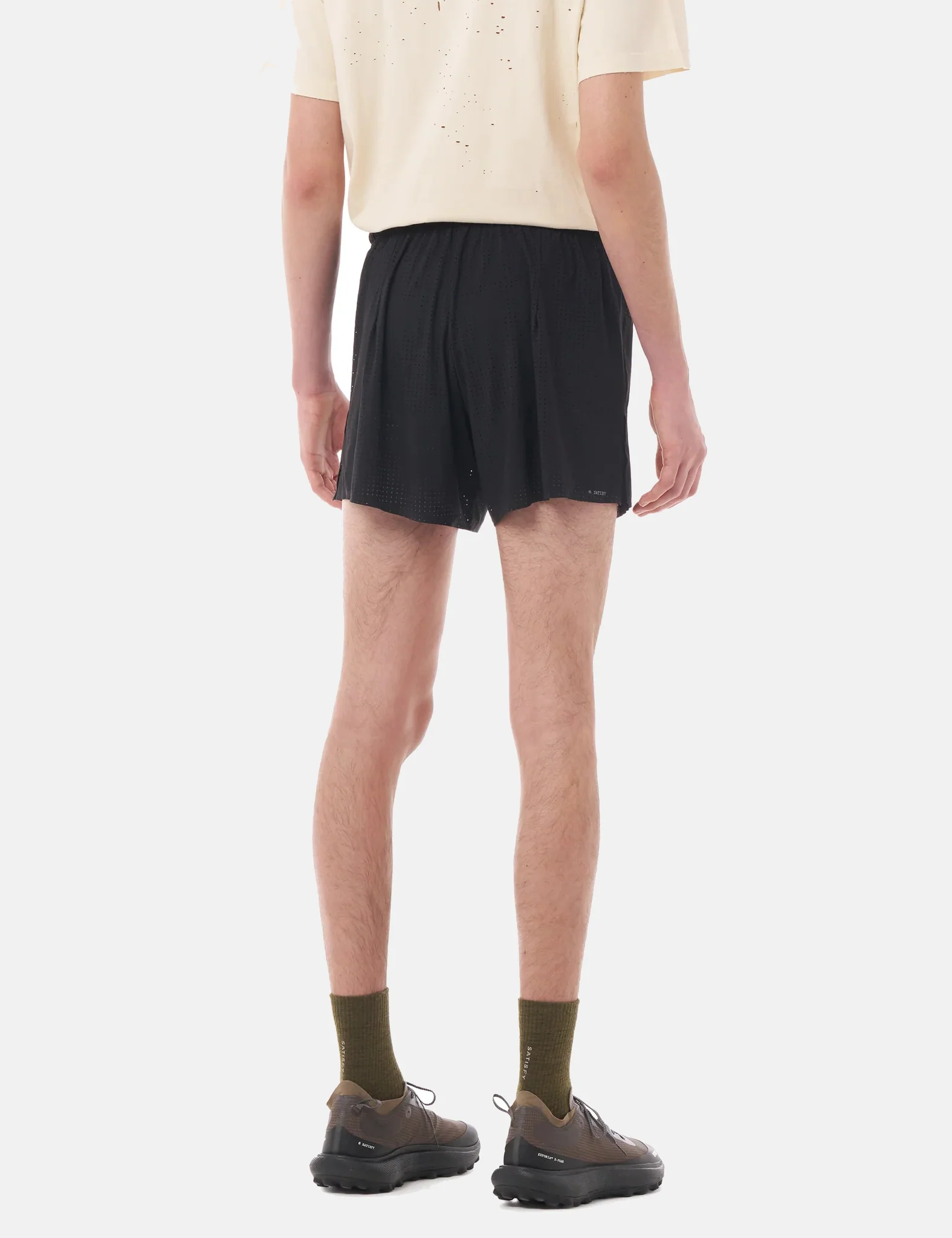 Satisfy Space-O 5" Shorts - Black - Image 4