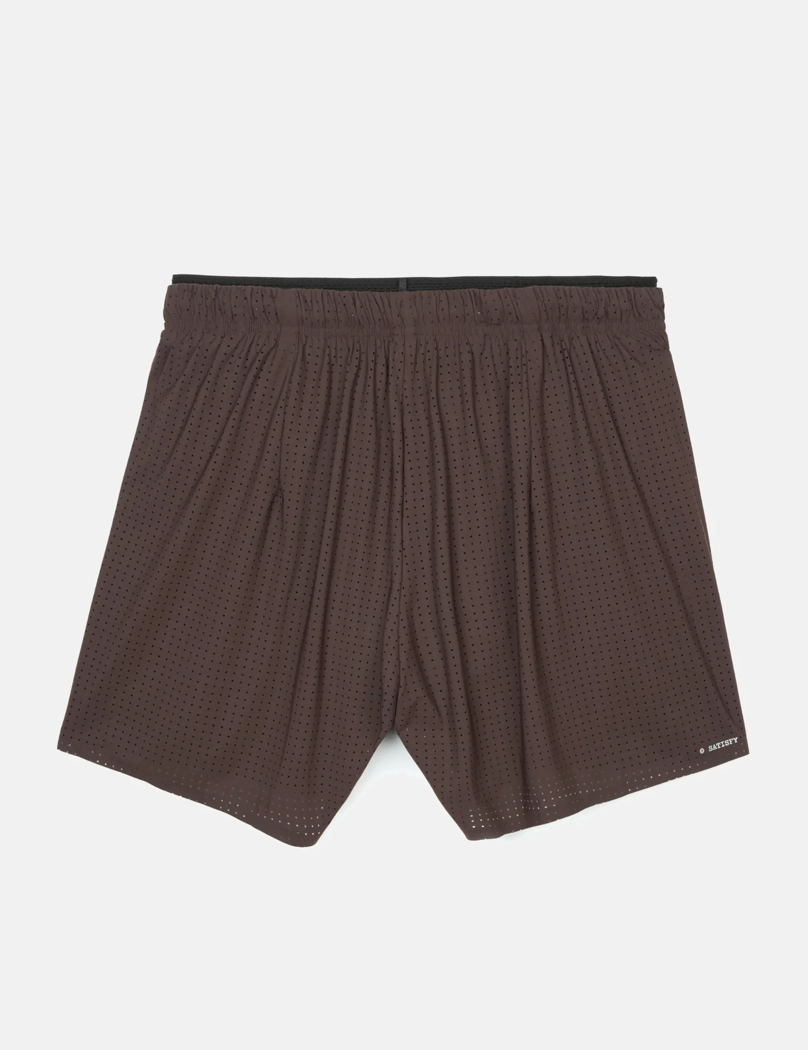 Satisfy Space-O 5" Shorts - Deep Mahogany - Image 3