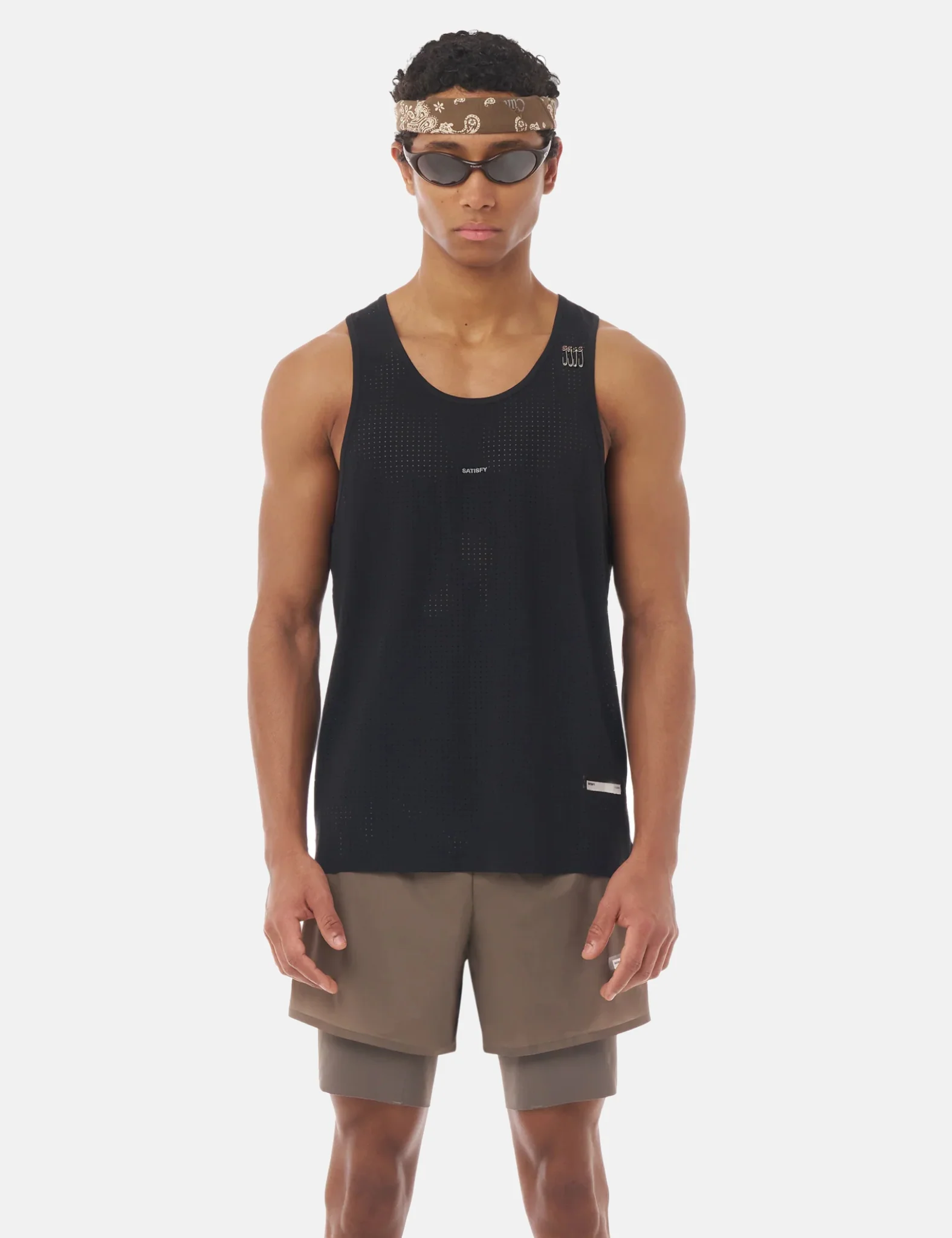 Satisfy Space-O Singlet - Black
