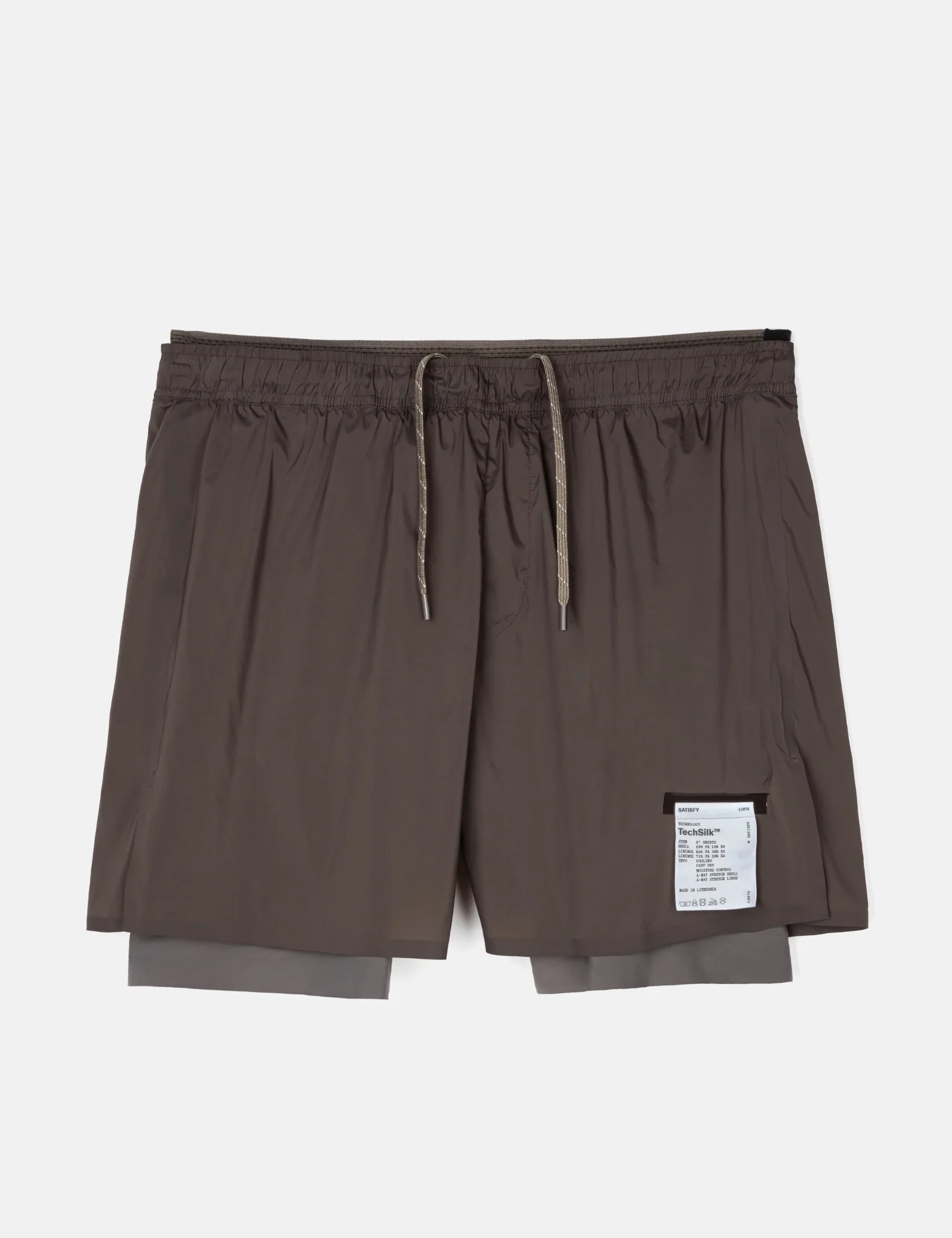 Satisfy TechSilk 8" Shorts - Quicksand - Image 2