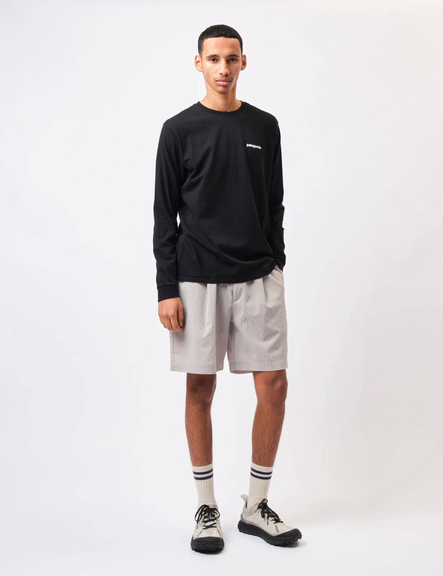 Snow Peak Breathable Quick Dry Active Shorts - Grey - Image 3
