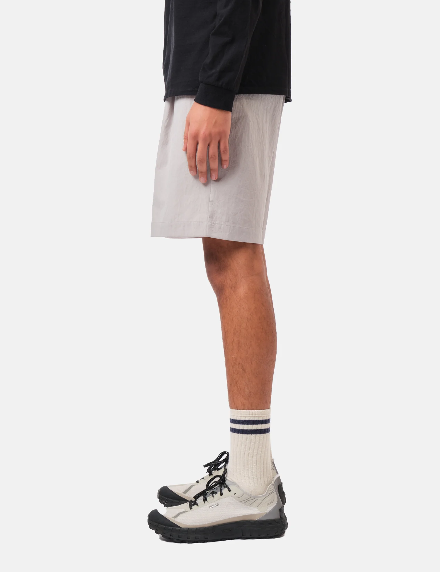 Snow Peak Breathable Quick Dry Active Shorts - Grey - Image 5