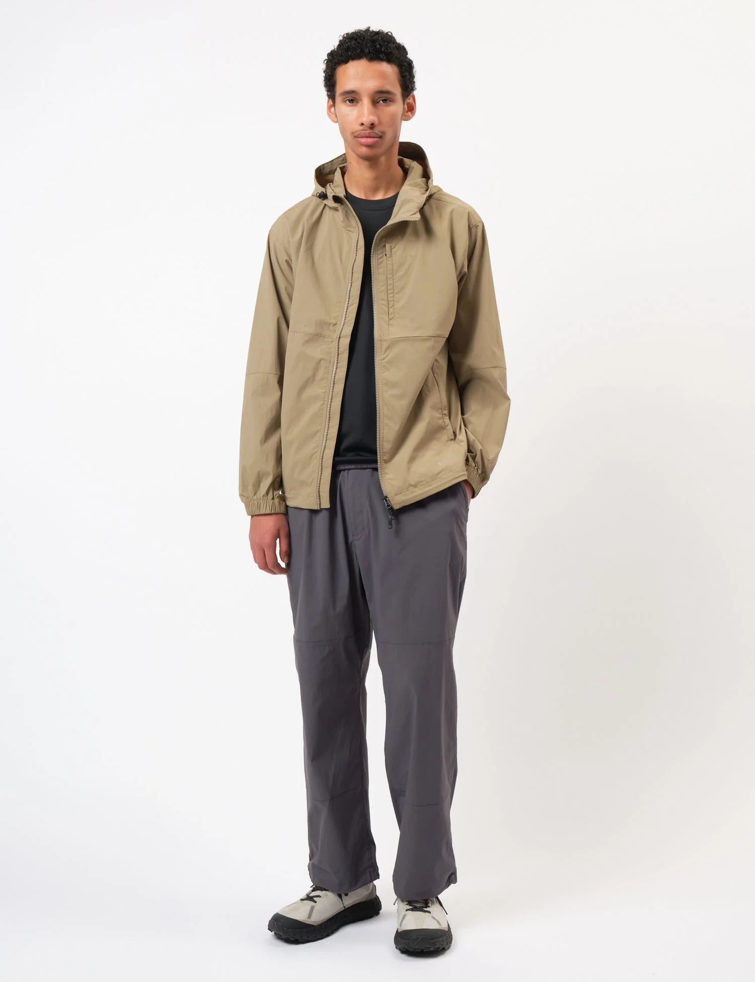Snow Peak NSD Utility Parka - Greige - Image 3