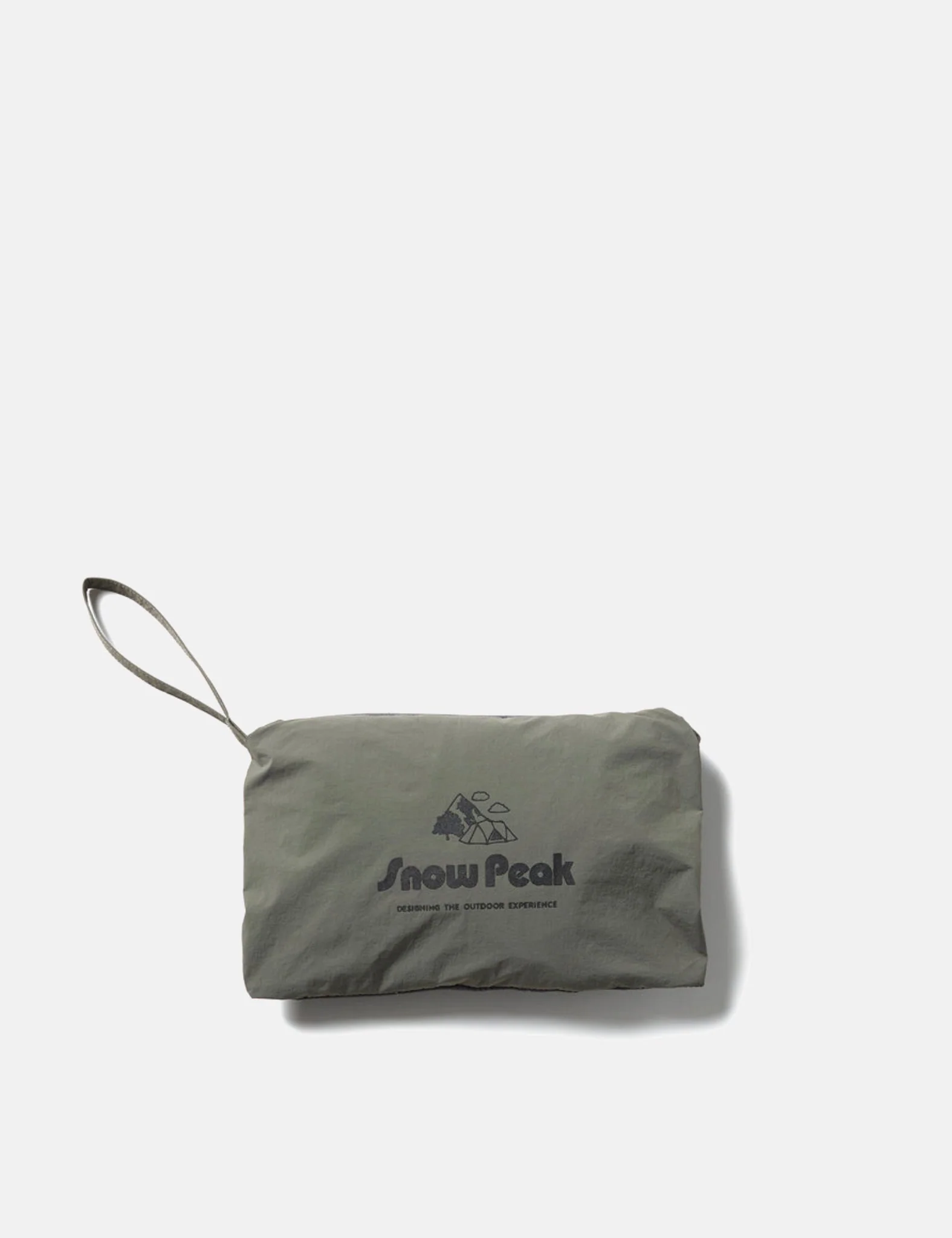 Snow Peak Nylon Tussah 2Way Shorts - Olive Green - Image 3