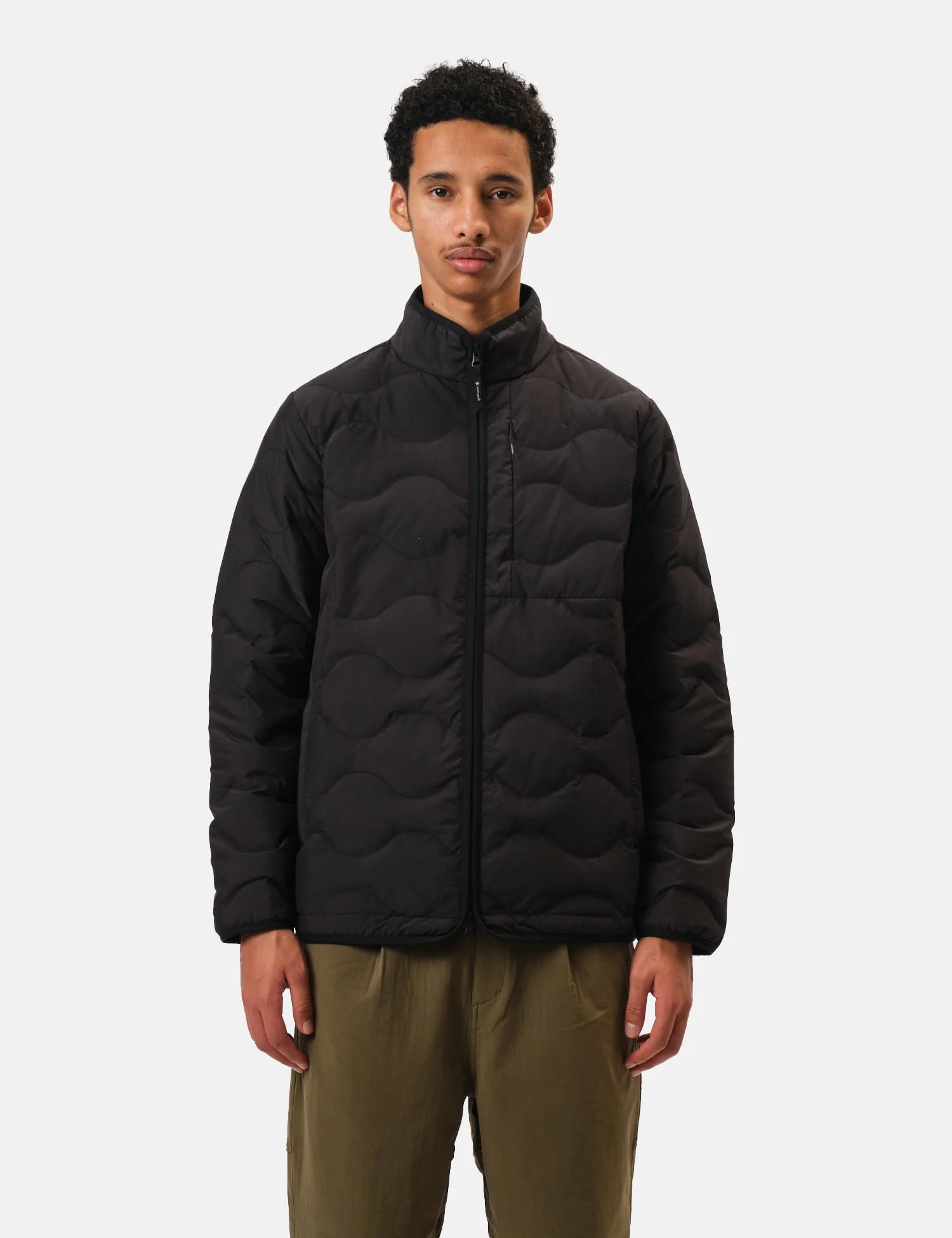 Snow Peak Seamless Quilted Down Jacket - Black